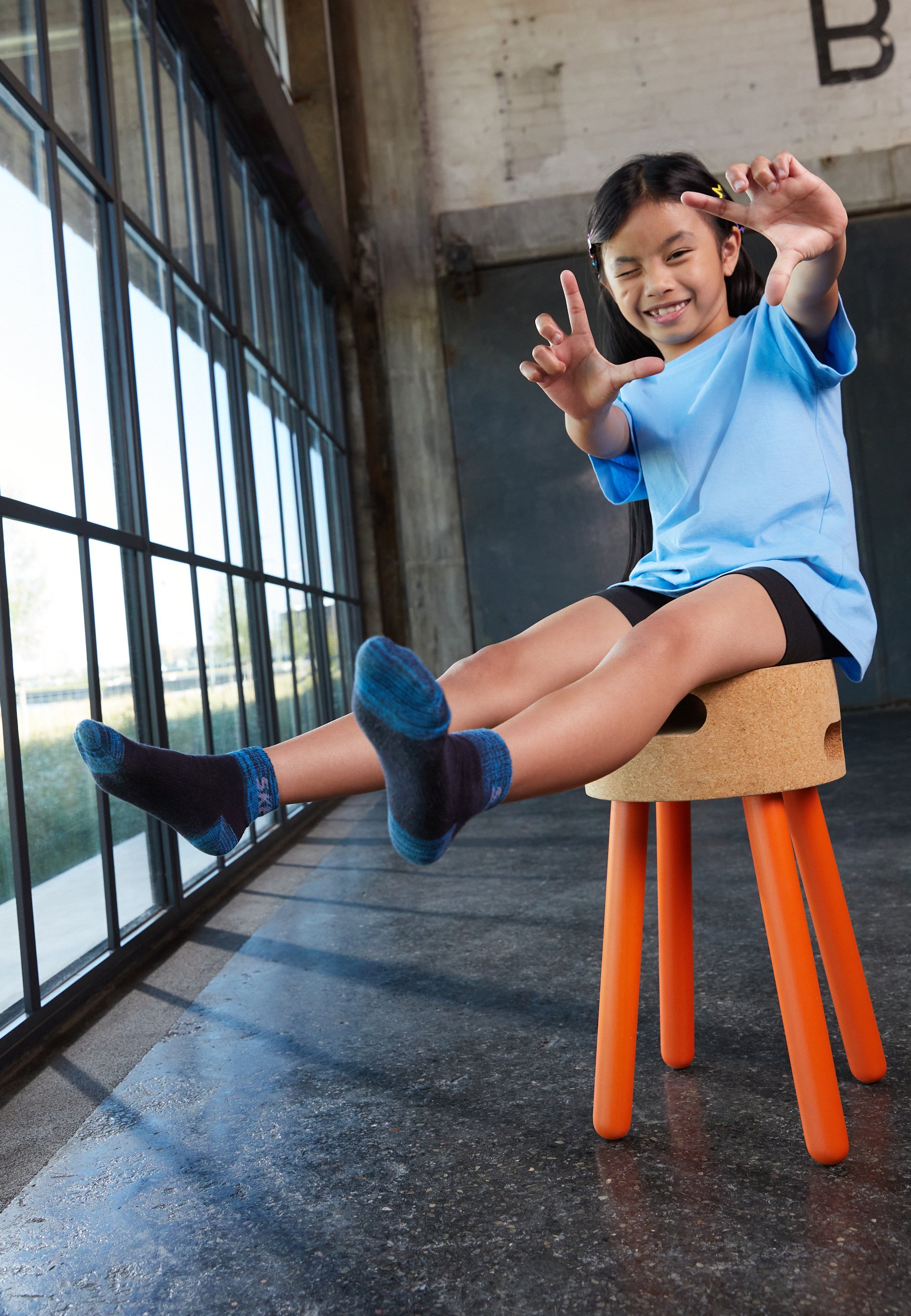 Skechers ONLINE BOYS VENTILATION QUARTER 3 PACK - Socks - navy/dark blue