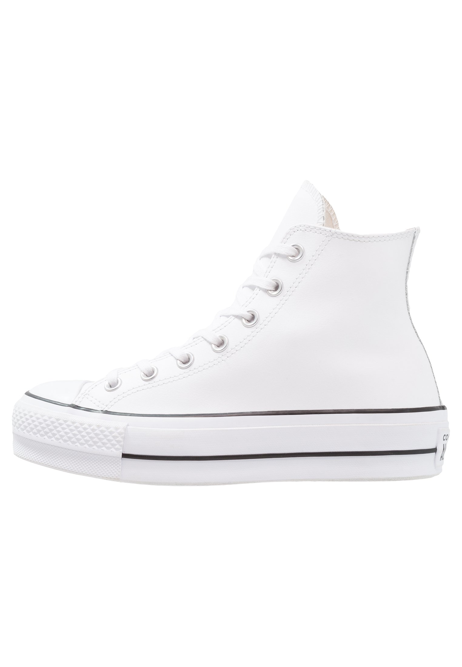 Converse CHUCK TAYLOR ALL STAR LIFT CLEAN - High-top trainers - white/black/white