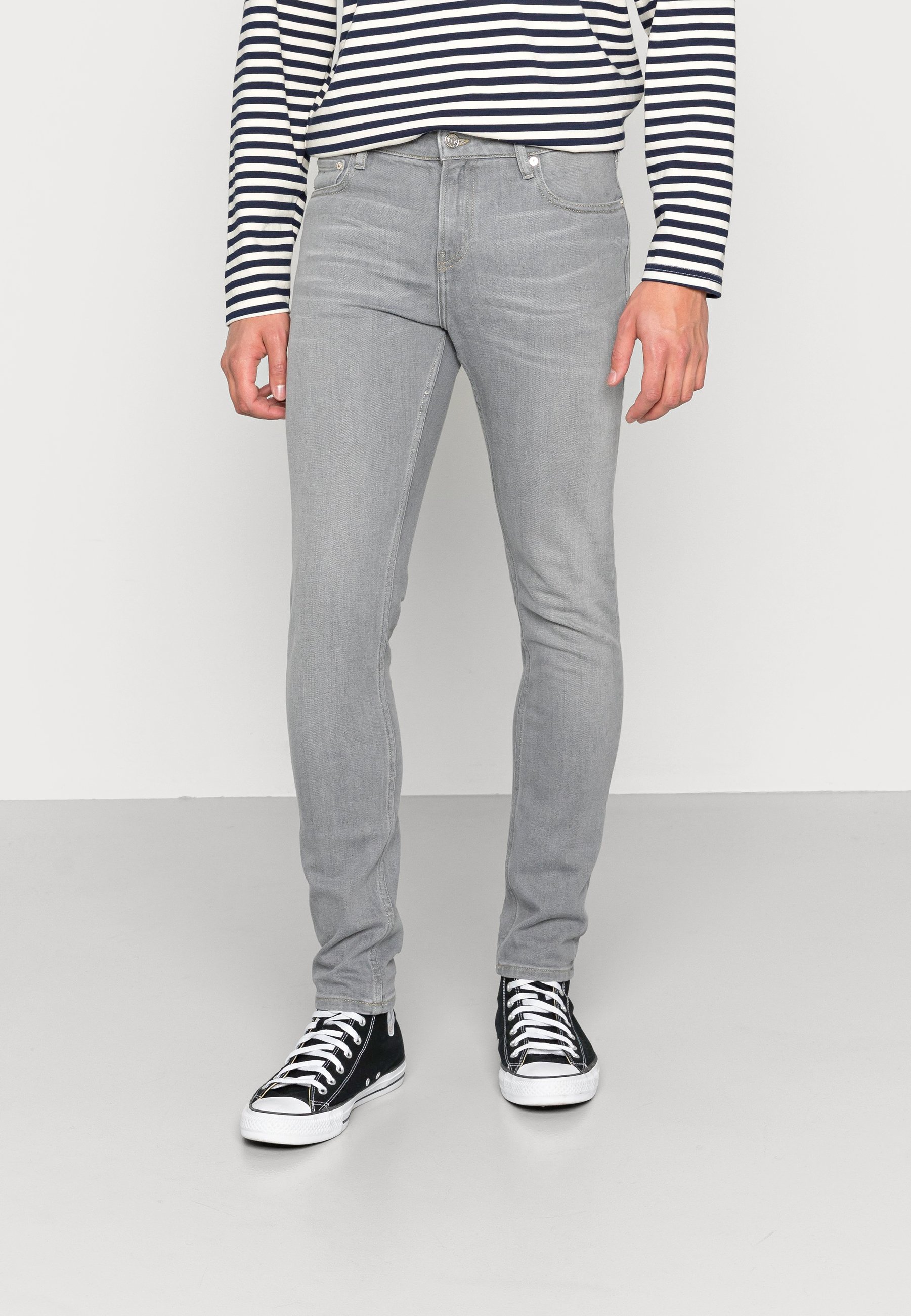 Scotch & Soda ESSENTIALS SKIM WITH STONE - Slim fit jeans - grey stone/grey denim