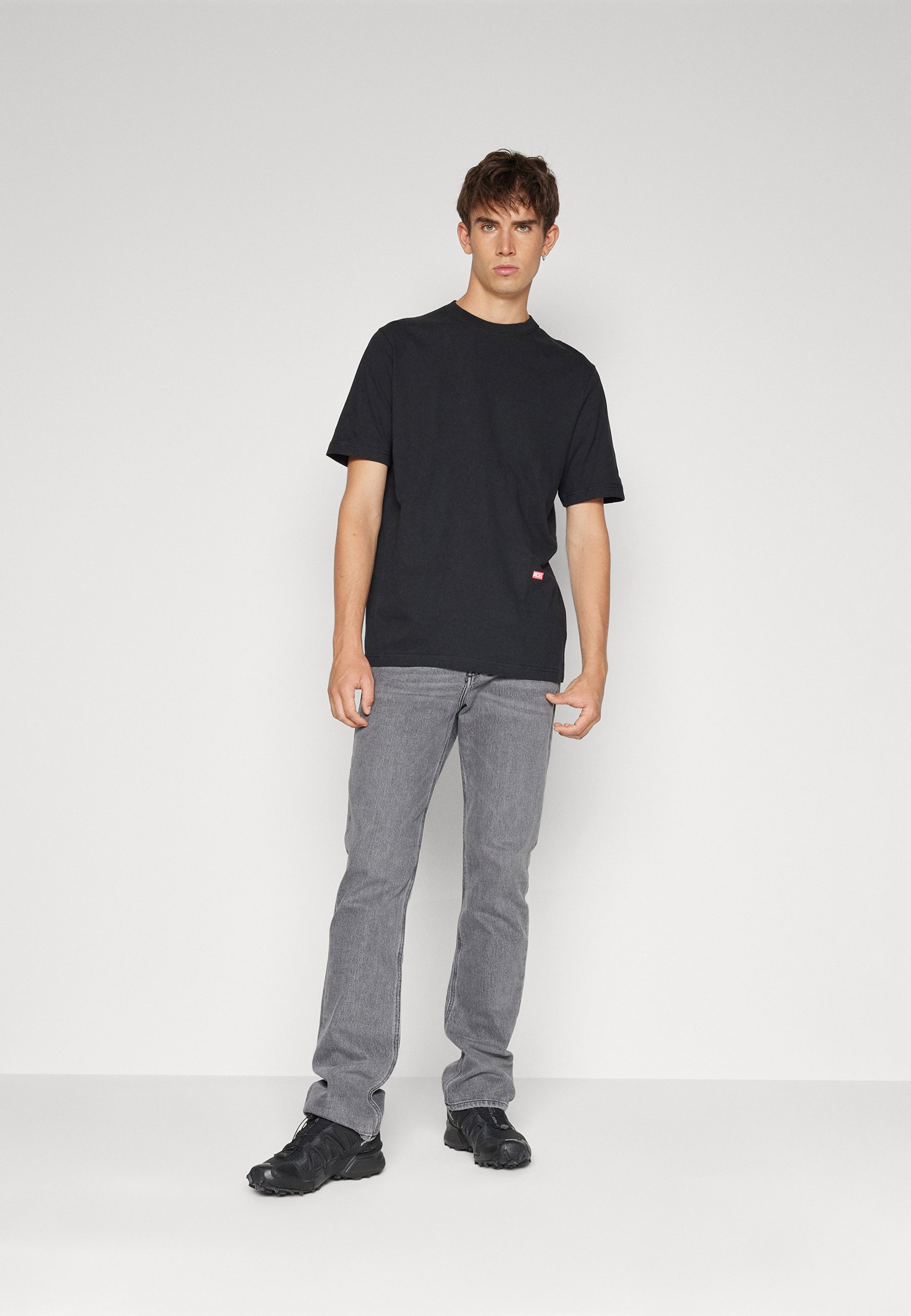Diesel JUST UNISEX - Print T-shirt - black
