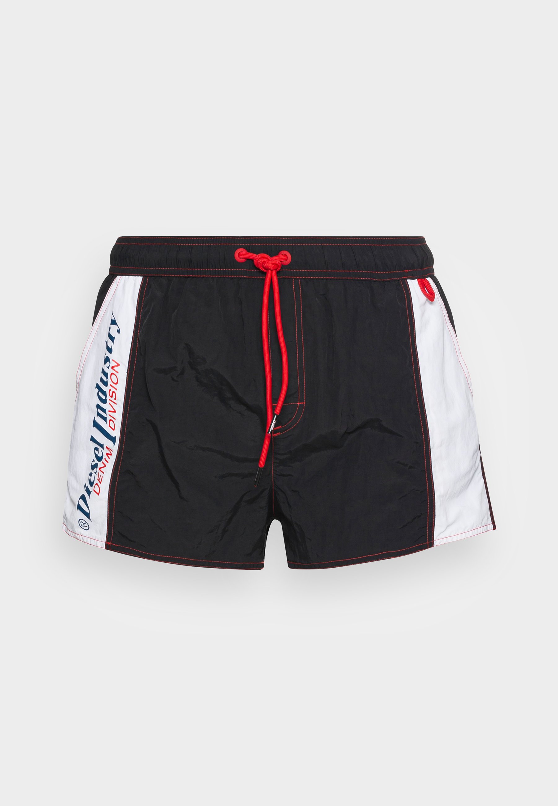 Diesel CAYBAY - Swimming shorts - black/white/black