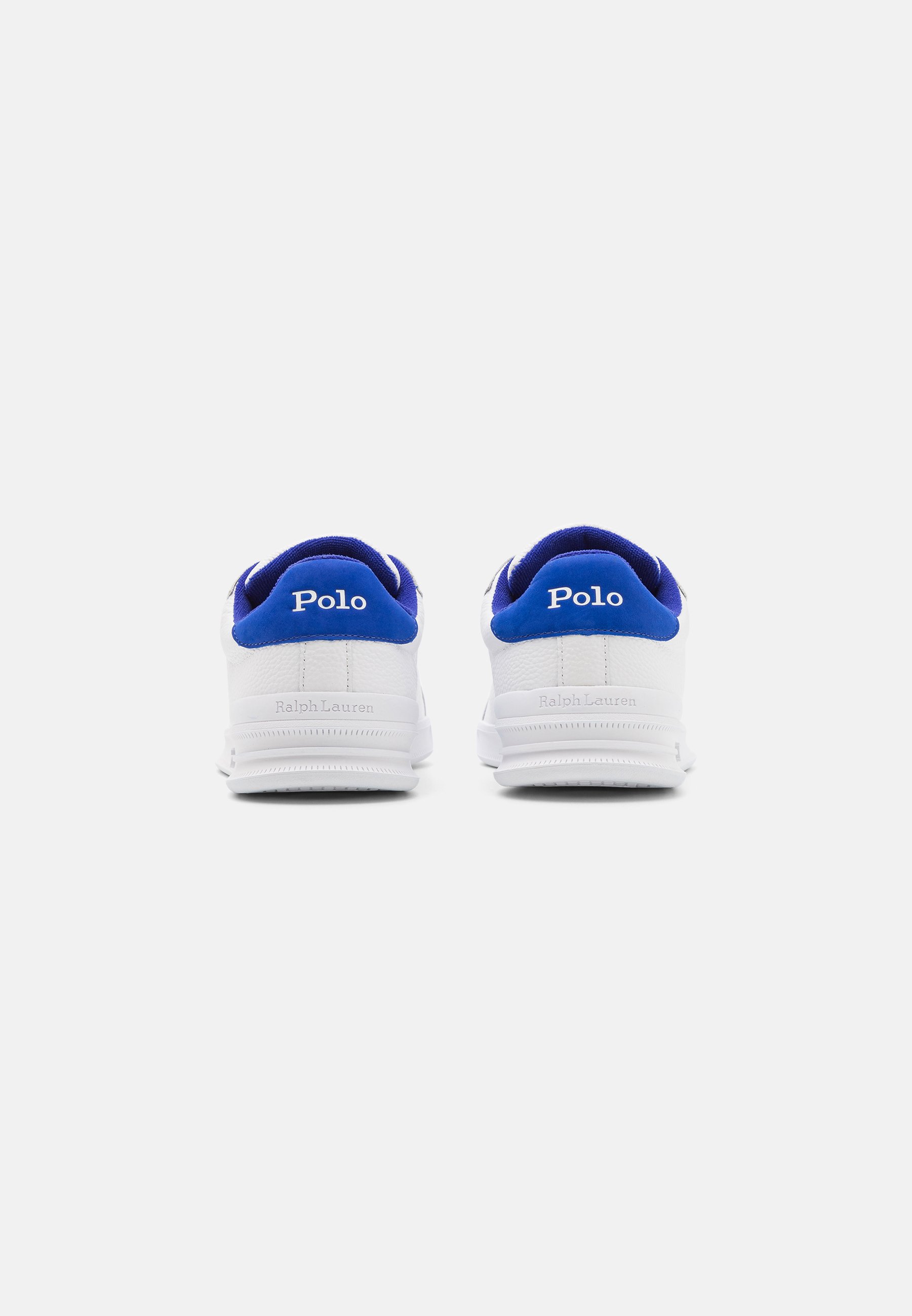 Polo Ralph Lauren LACE UNISEX - Trainers - white/royal/multi-coloured/white