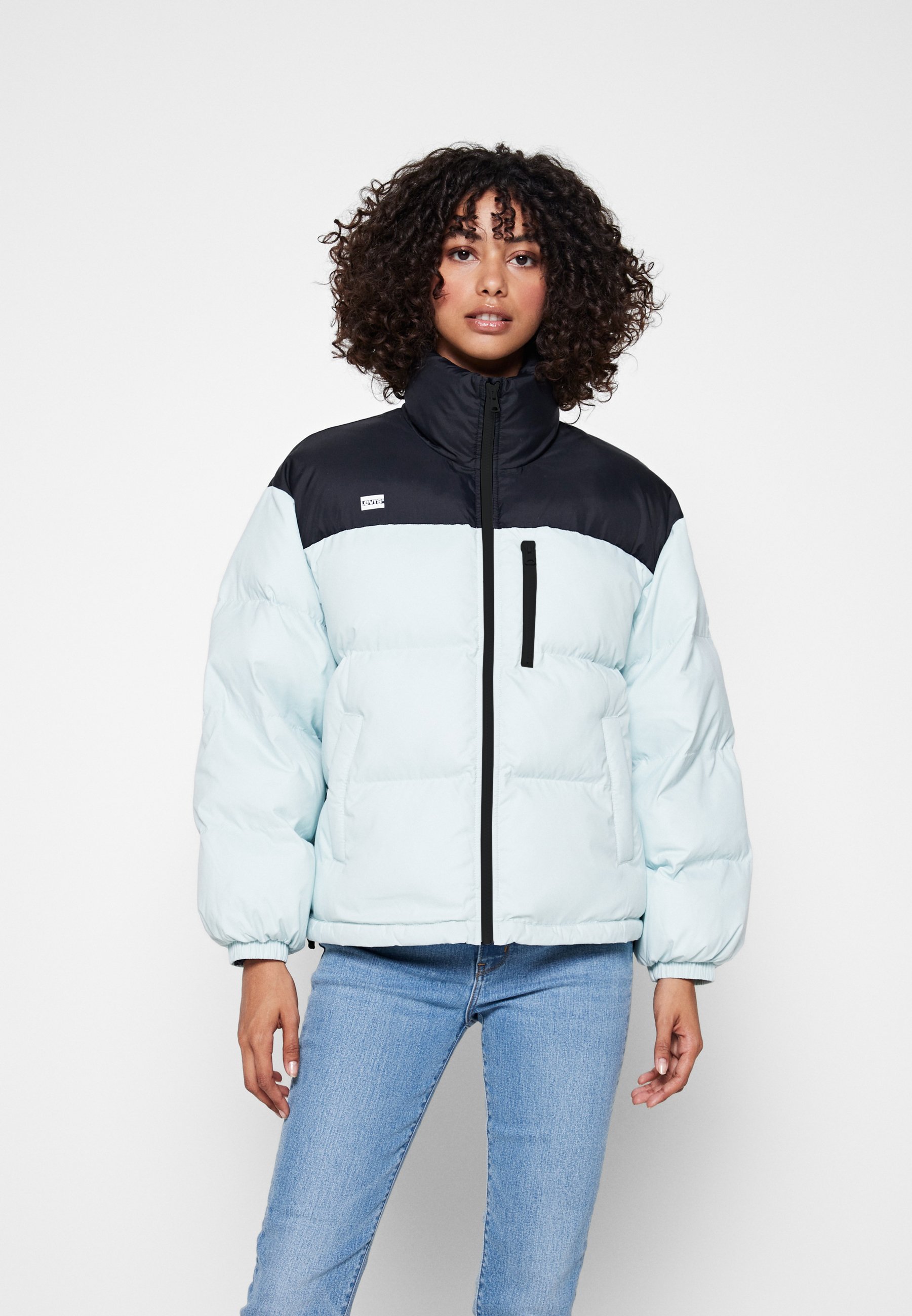 Levi's® NOE SHORT PUFFER - Winter jacket - caviar/black