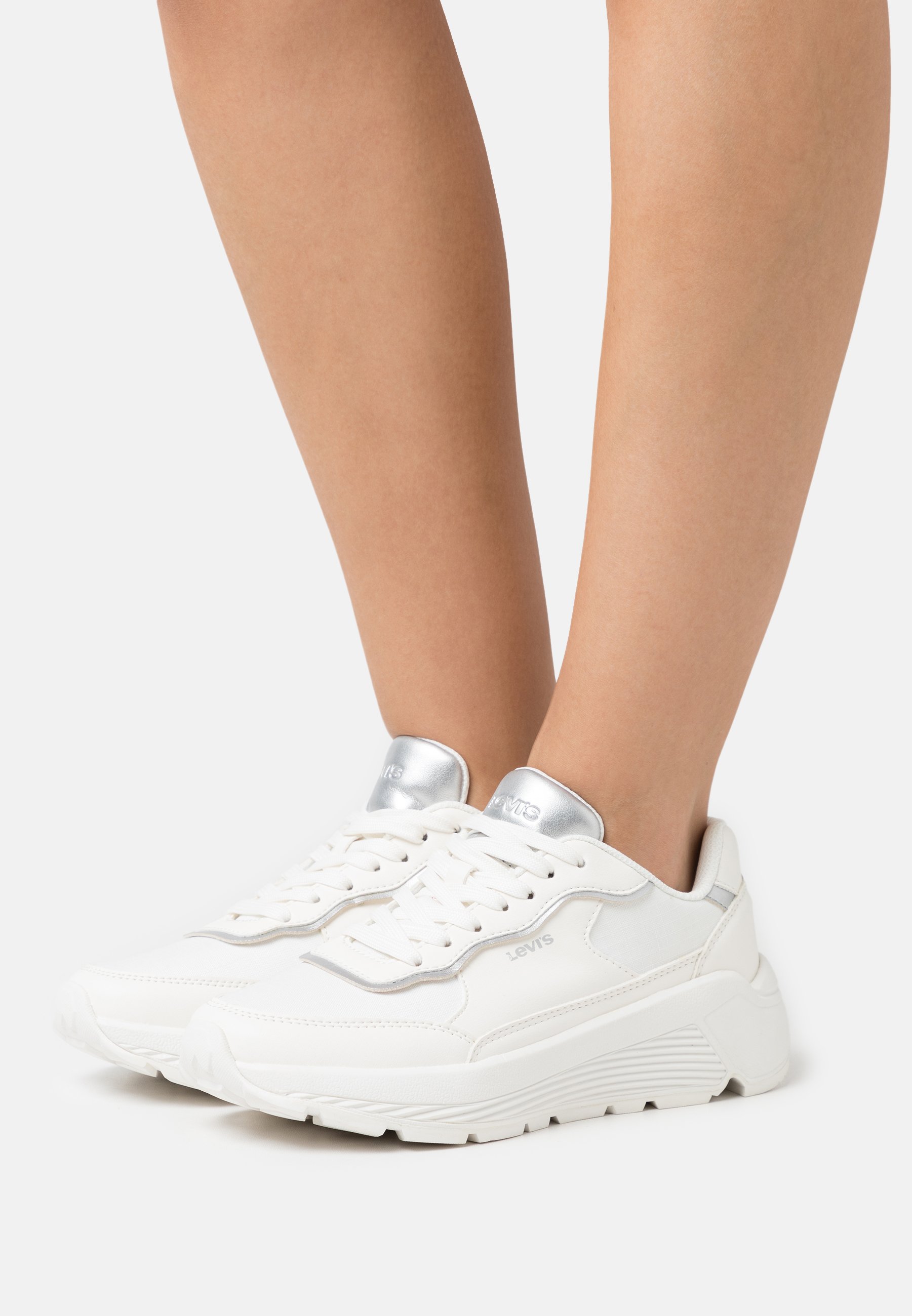Levi's® WING - Trainers - brilliant white/white