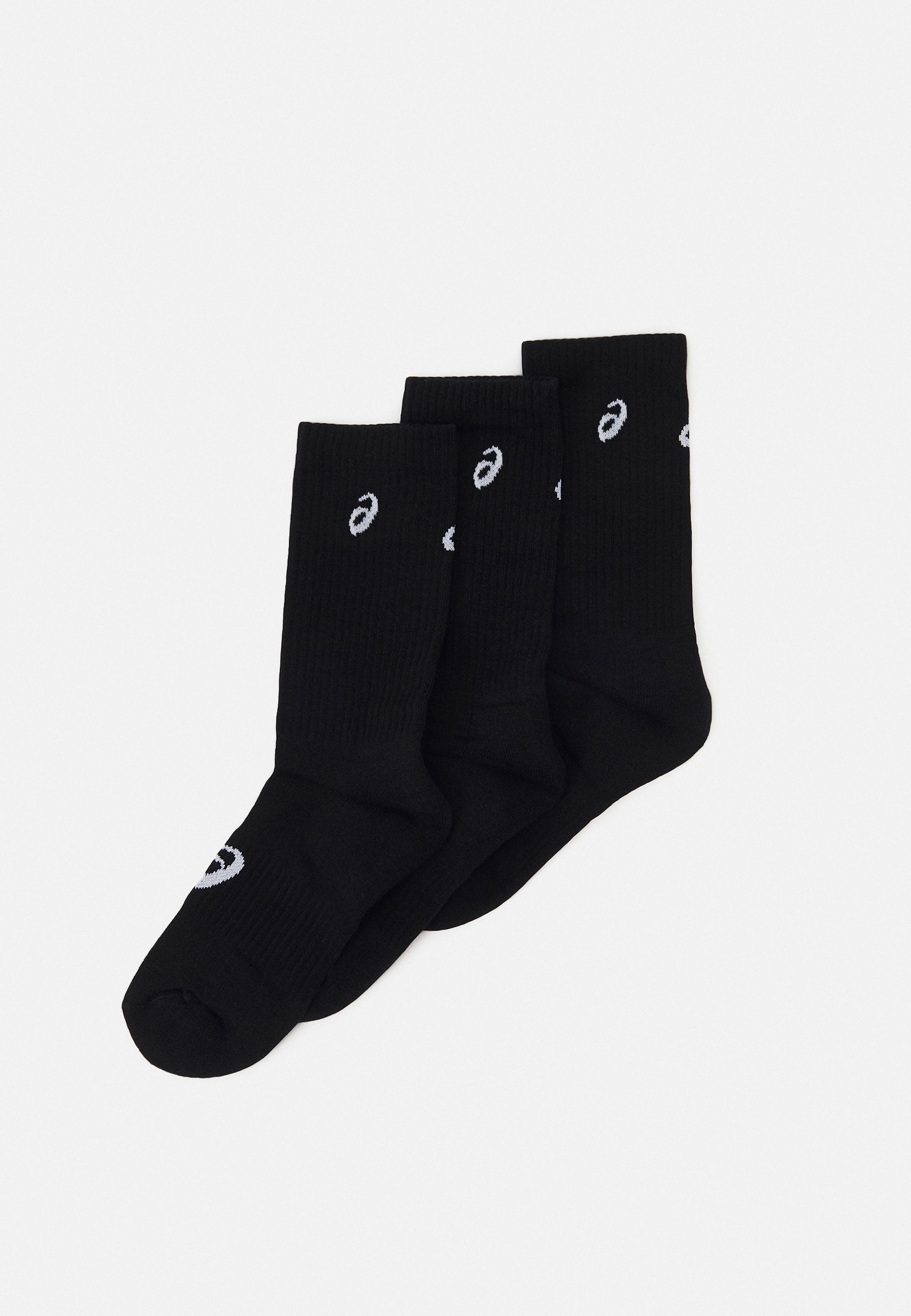 ASICS CREW SOCK 3 PACK - Sports socks - black