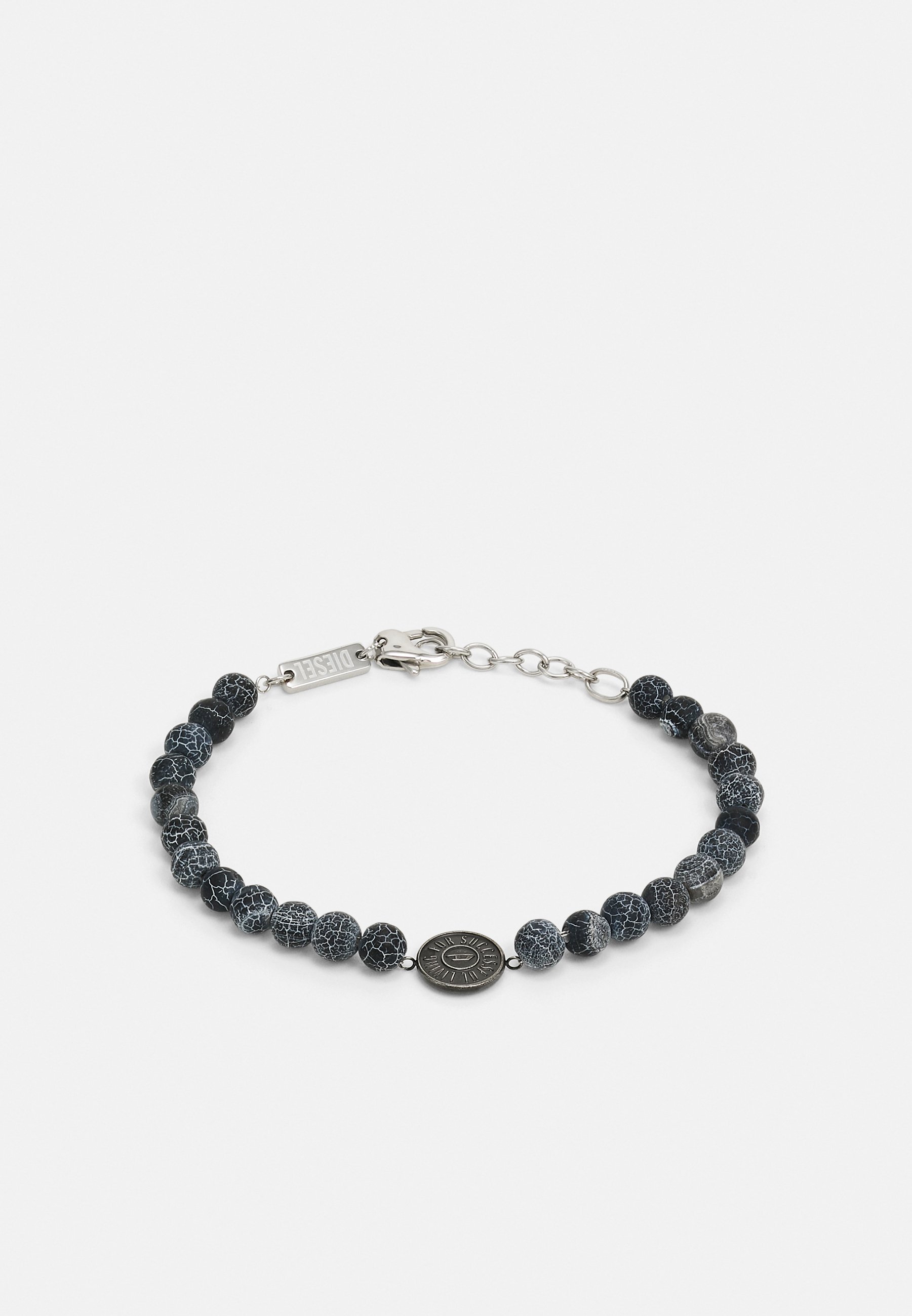 Diesel Bracelet - black/silver- coloured/silver-coloured