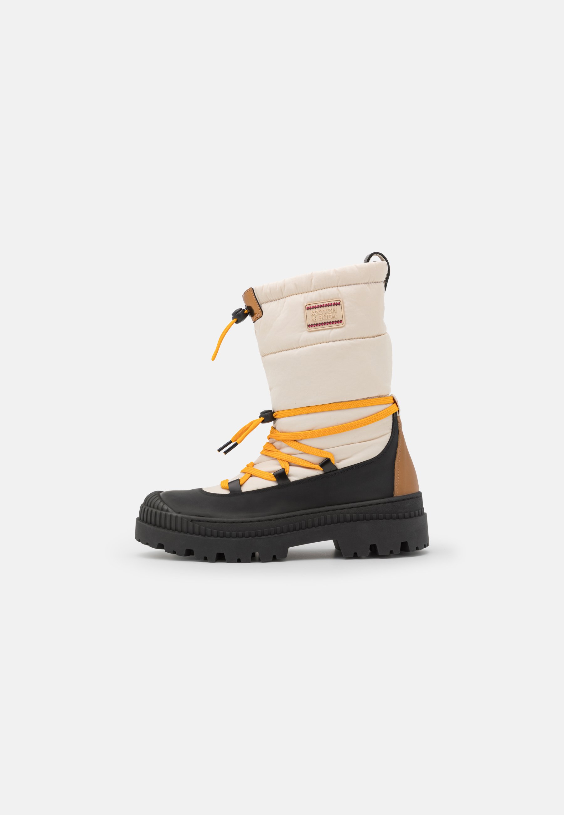 Scotch & Soda CONNI - Classic ankle boots - cream/multi-coloured/white
