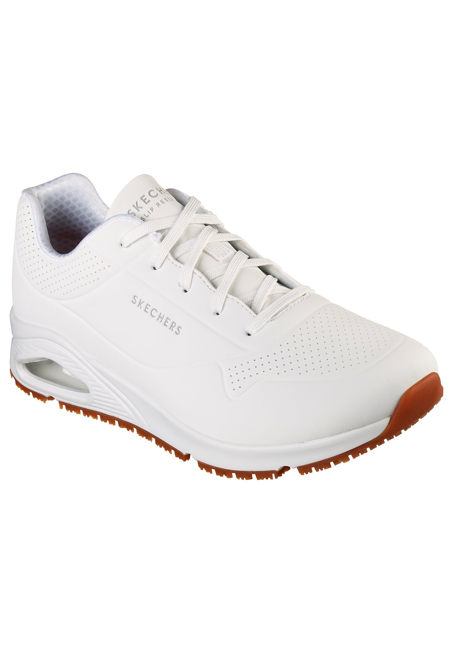 Skechers UNO SR - Trainers - white wht/white