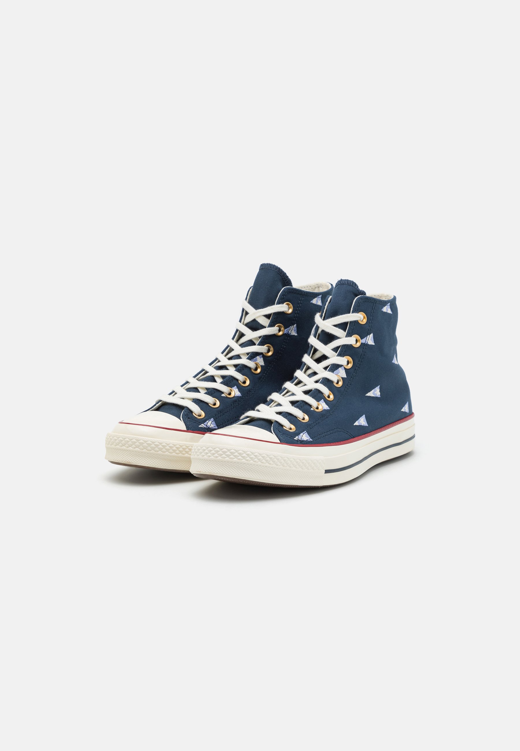 Converse CHUCK 70 NAUTICAL FLAG UNISEX - High-top trainers - navy/ultraviolet/egret/dark blue