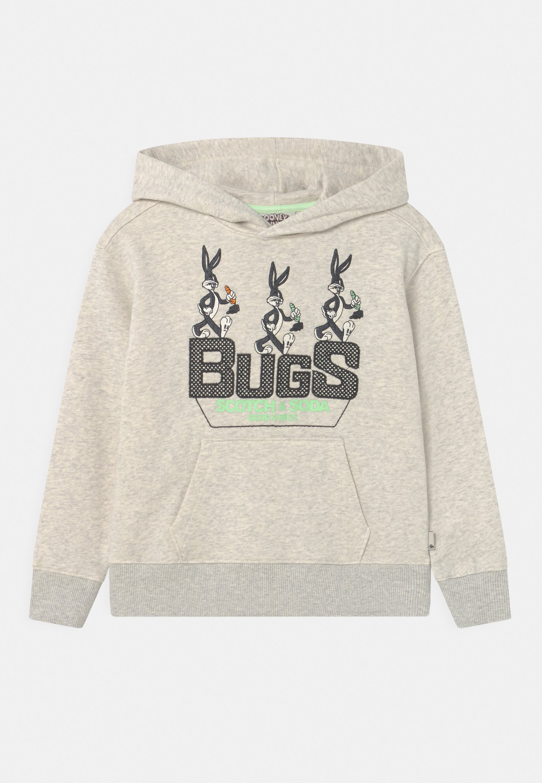Scotch & Soda KIDS BUGS BUNNY UNISEX - Sweatshirt - off white melange/off-white