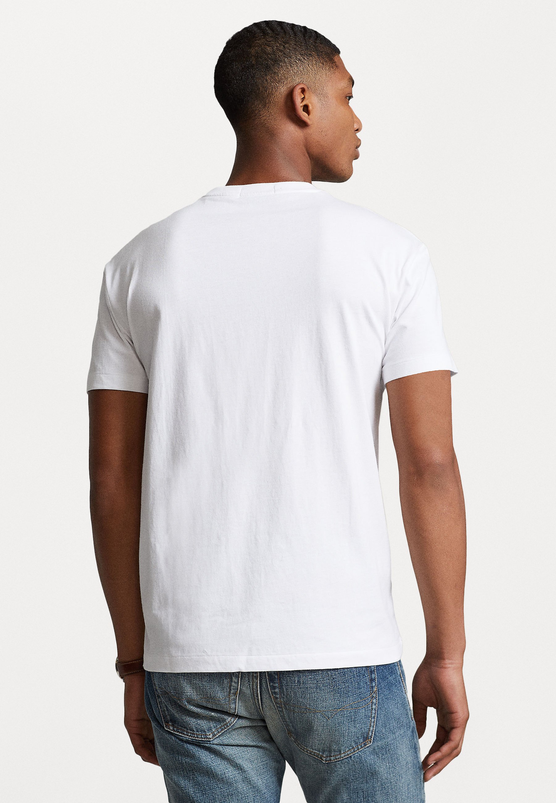 Polo Ralph Lauren SHORT SLEEVE - Print T-shirt - white