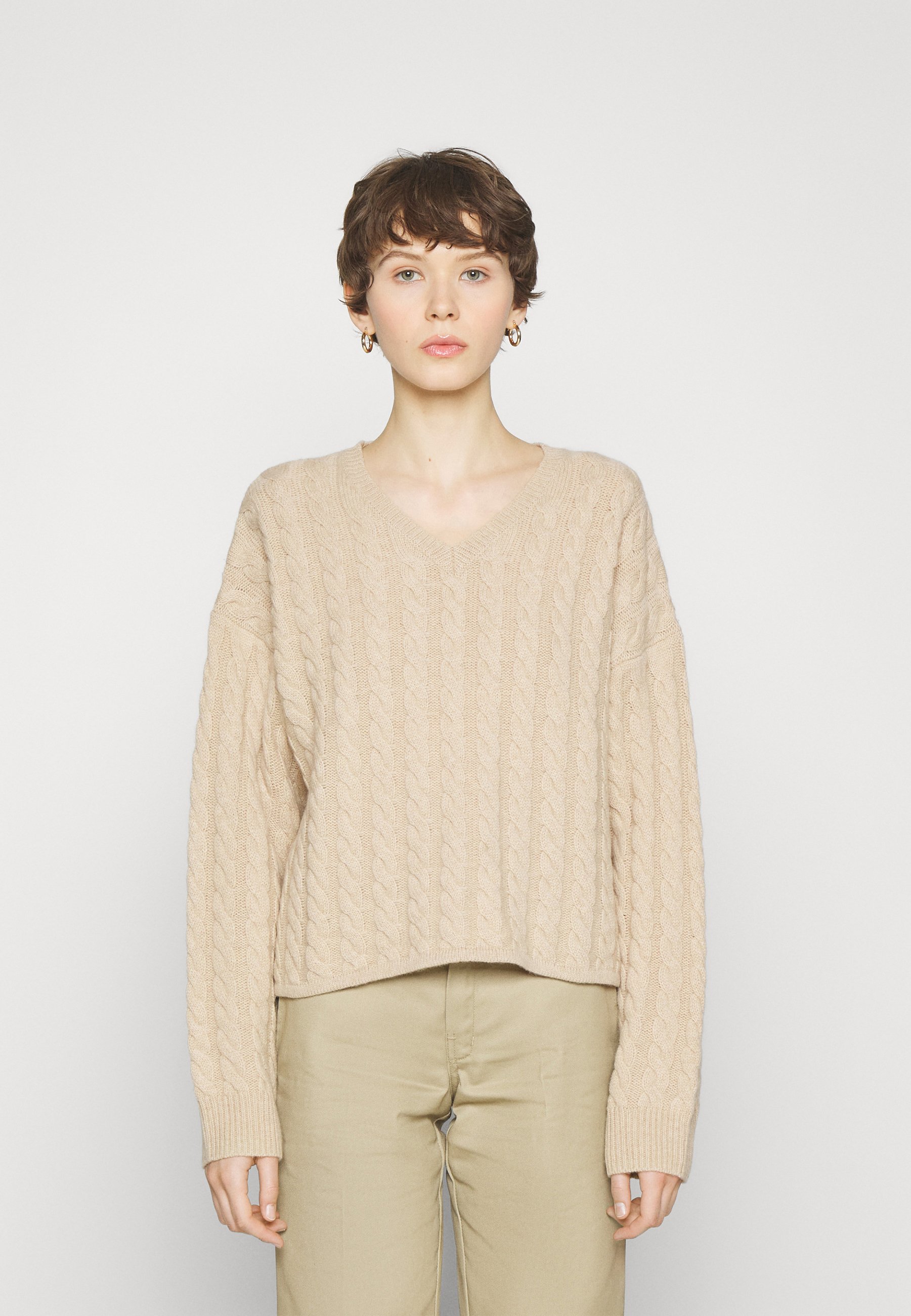 Levi's® RAE  - Jumper - marled oatmeal/taupe