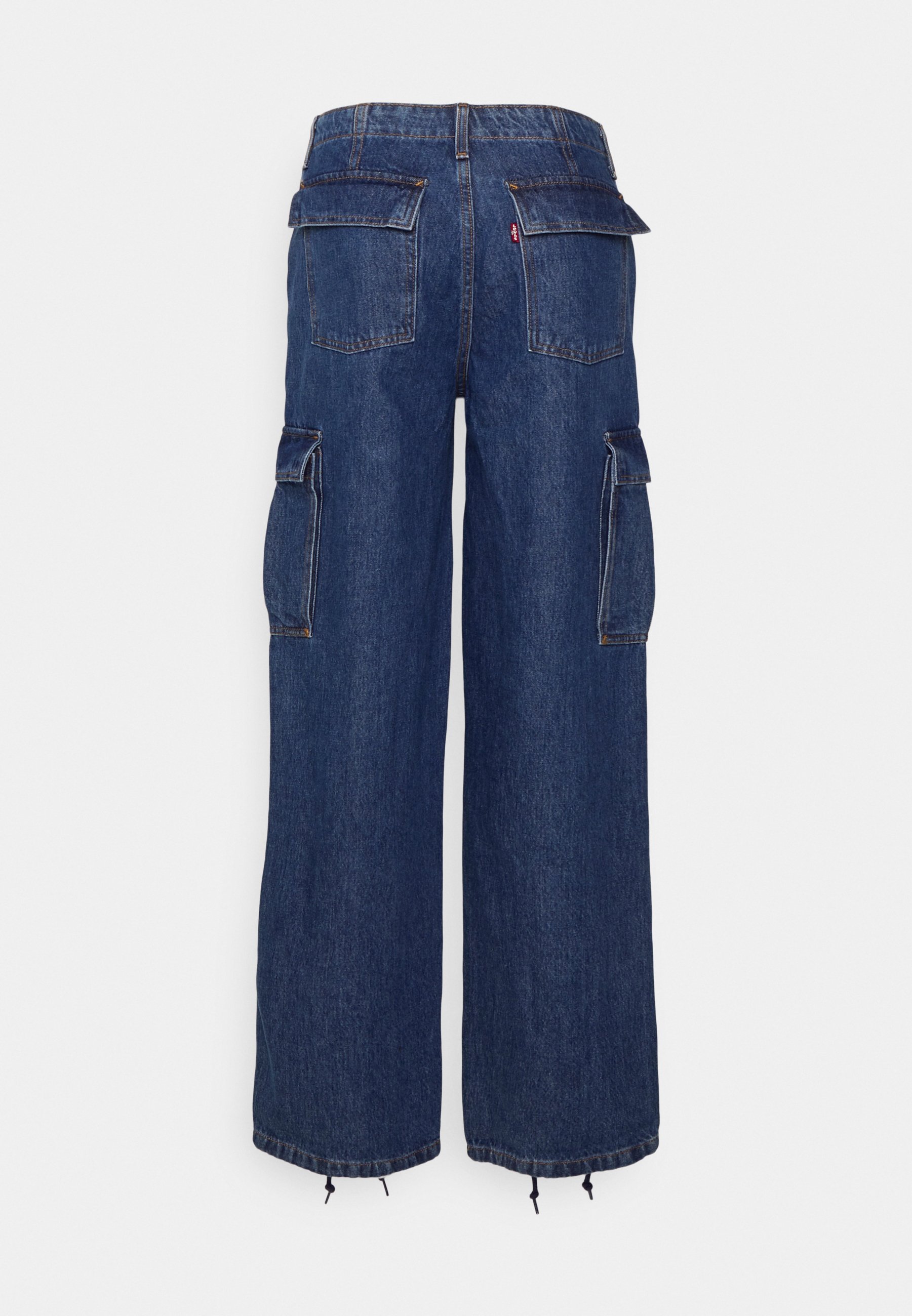 Levi's® BAGGY - Cargo trousers - i'm never wrong/blue denim