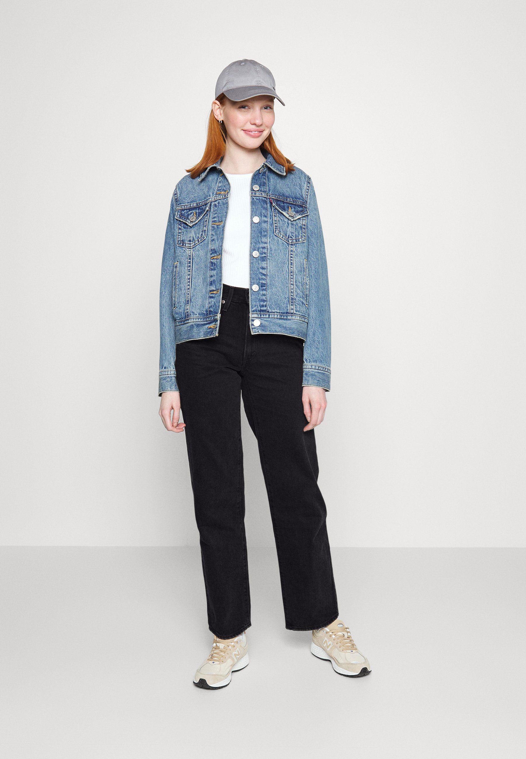 Levi's® '94 BAGGY - Relaxed fit jeans - open mind/black denim