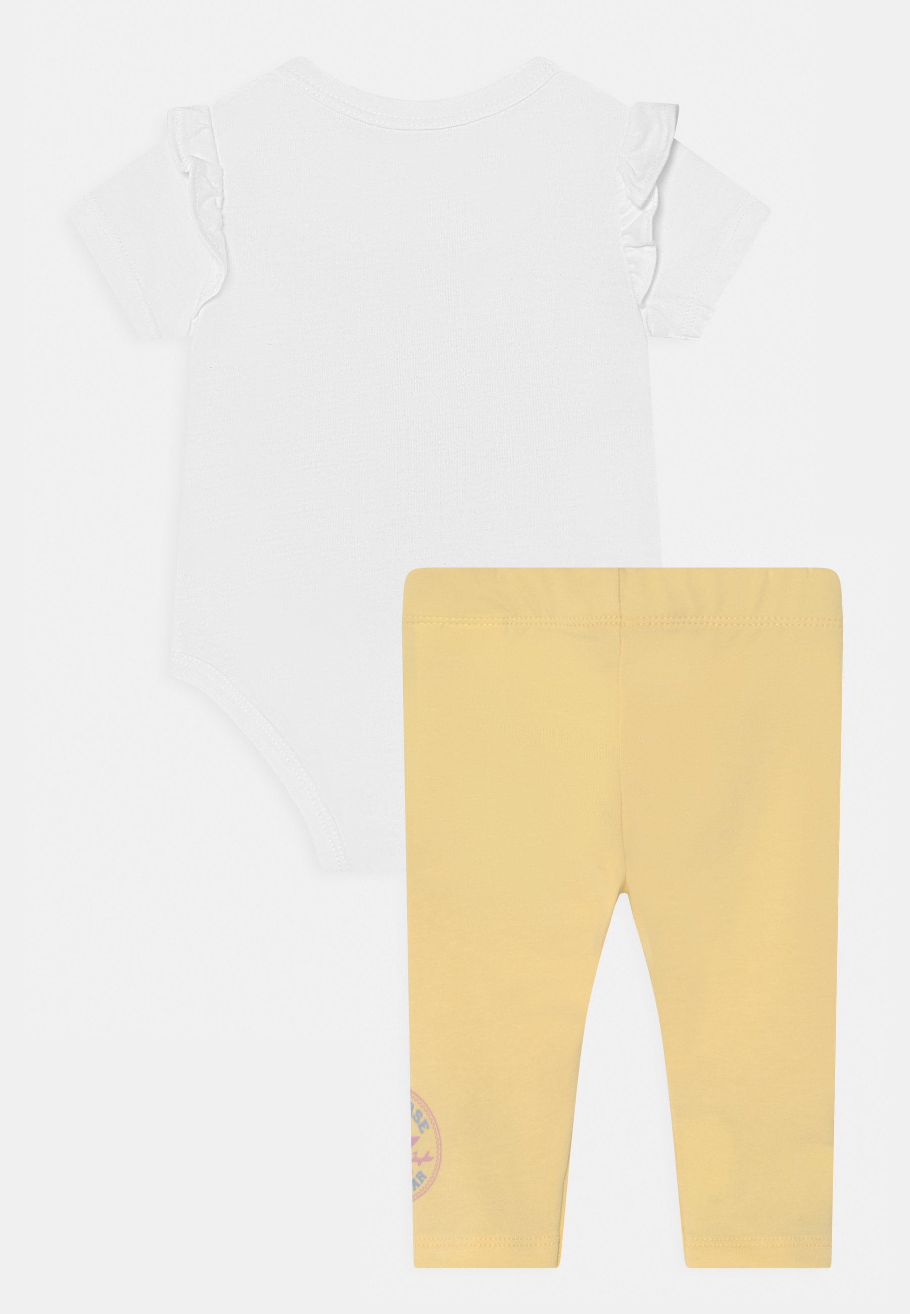 Converse BODYSUIT SET - Print T-shirt - soft sunshine/yellow