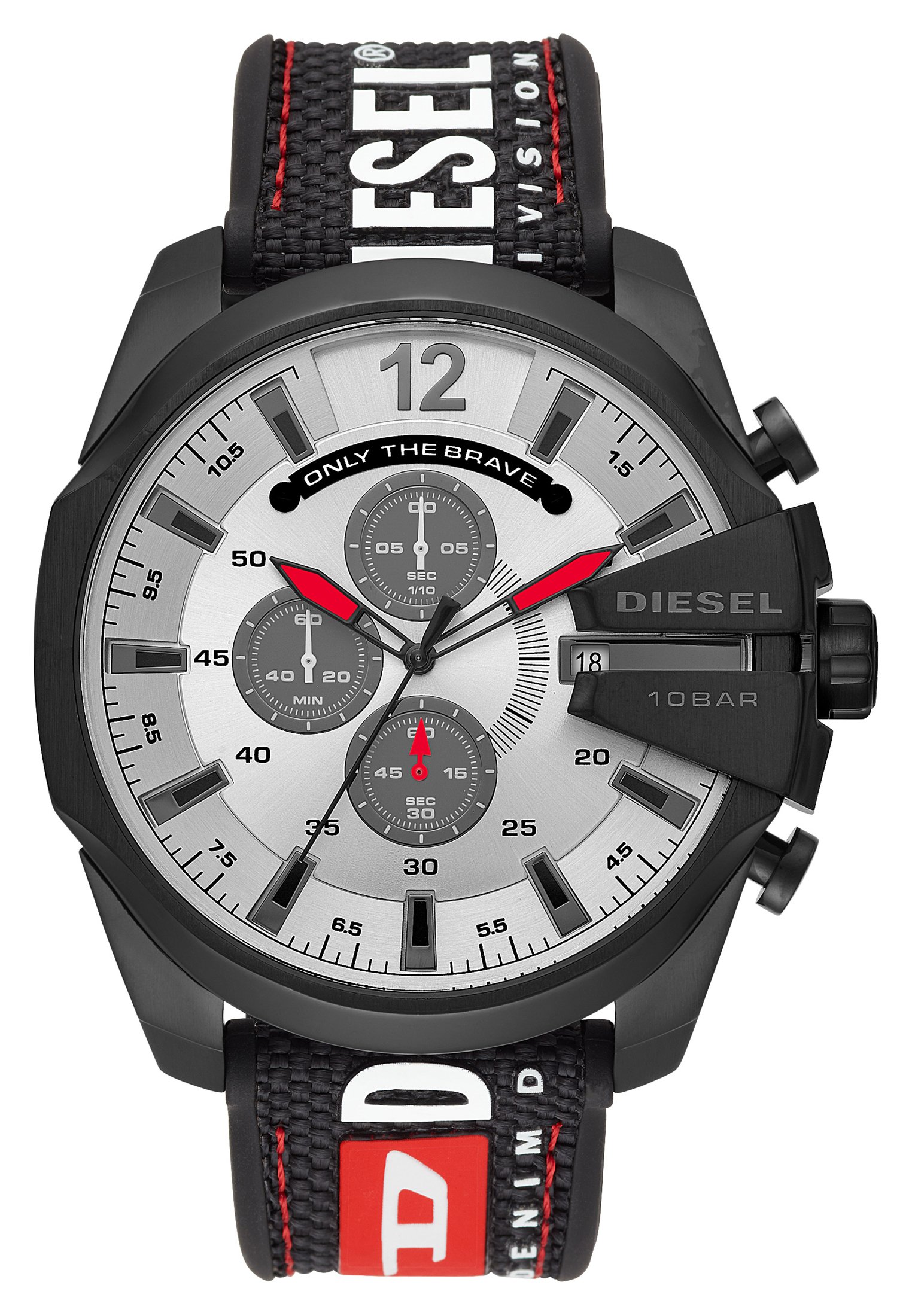 Diesel MEGA CHIEF - Watch - schwarz/black