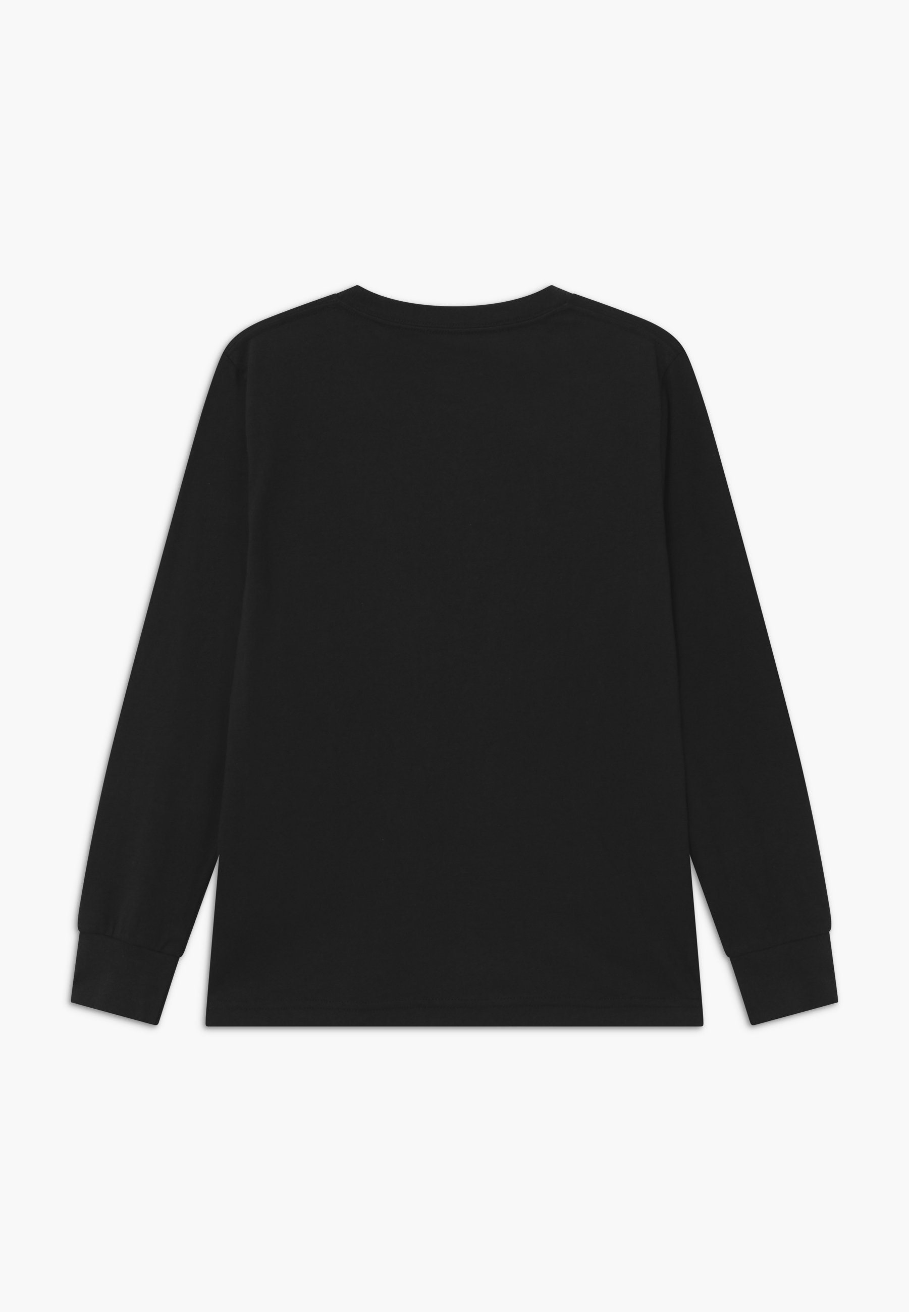 Converse CHUCK PATCH LONG SLEEVE TEE UNISEX - Long sleeved top - black