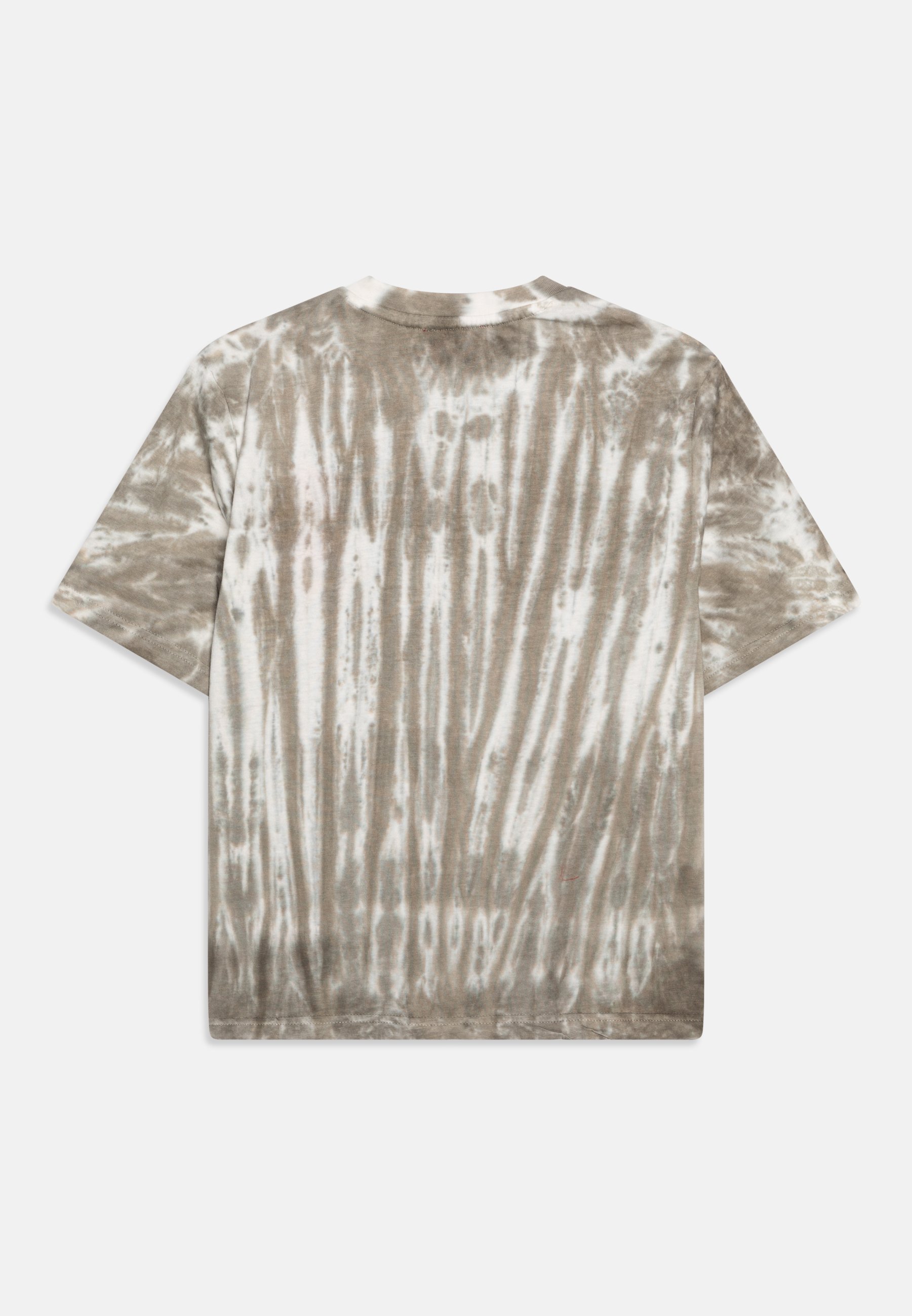 Diesel TUGGY OVER - Print T-shirt - stone gray/grey