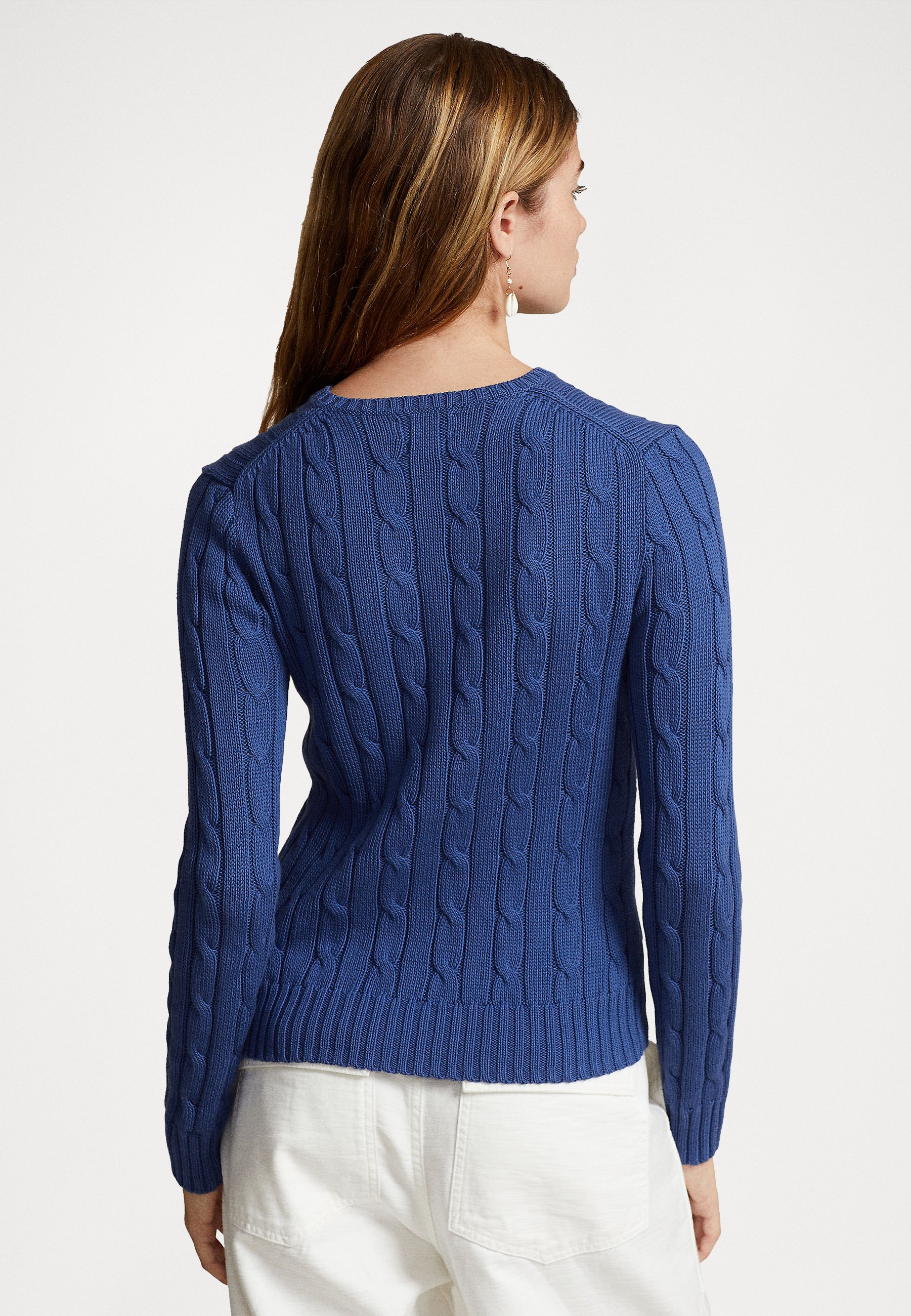 Polo Ralph Lauren JULIANNA LONG SLEEVE - Jumper - blue