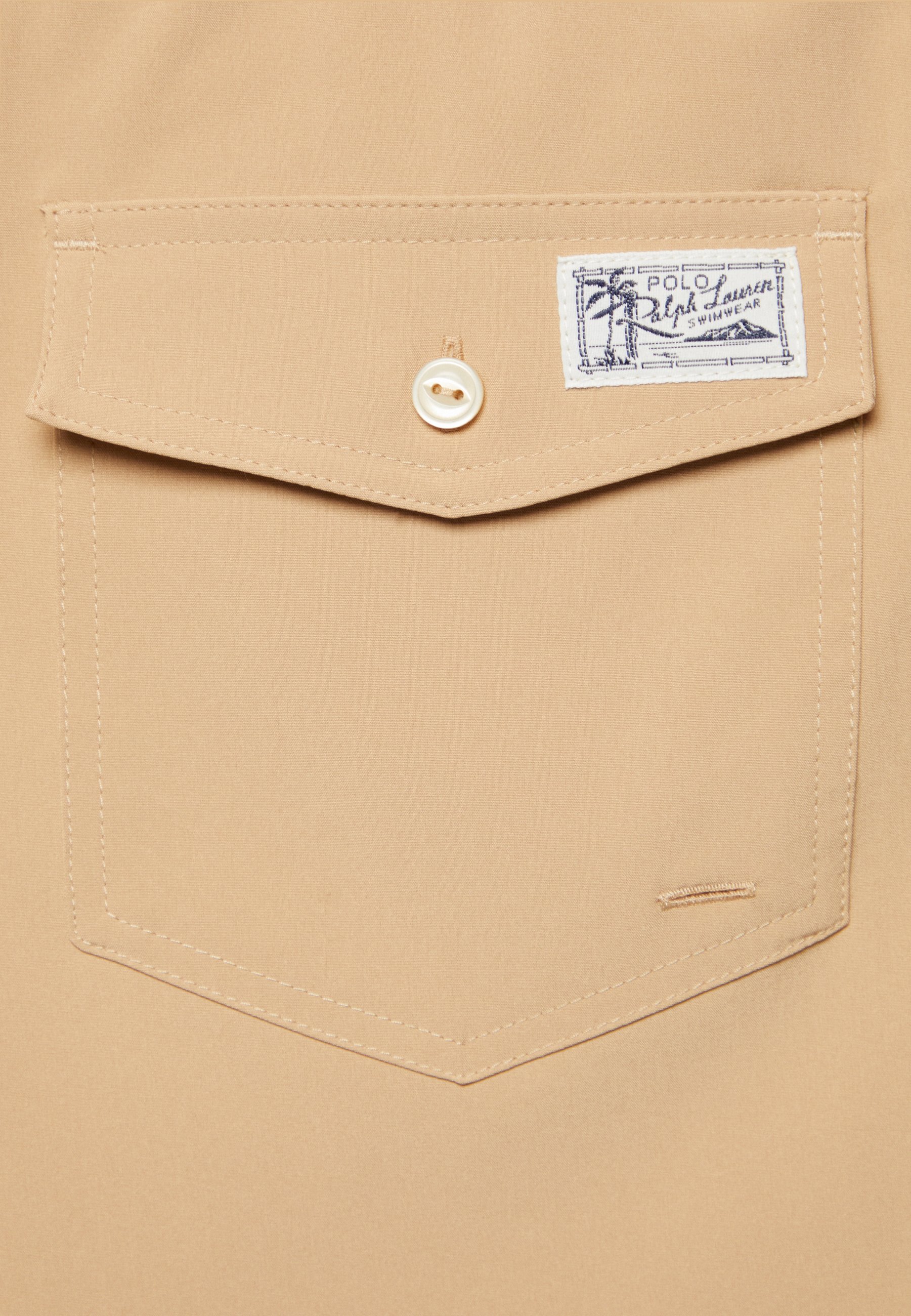 Polo Ralph Lauren TRAVELLER SWIMMING TRUNK - Swimming shorts - vintage khaki/khaki