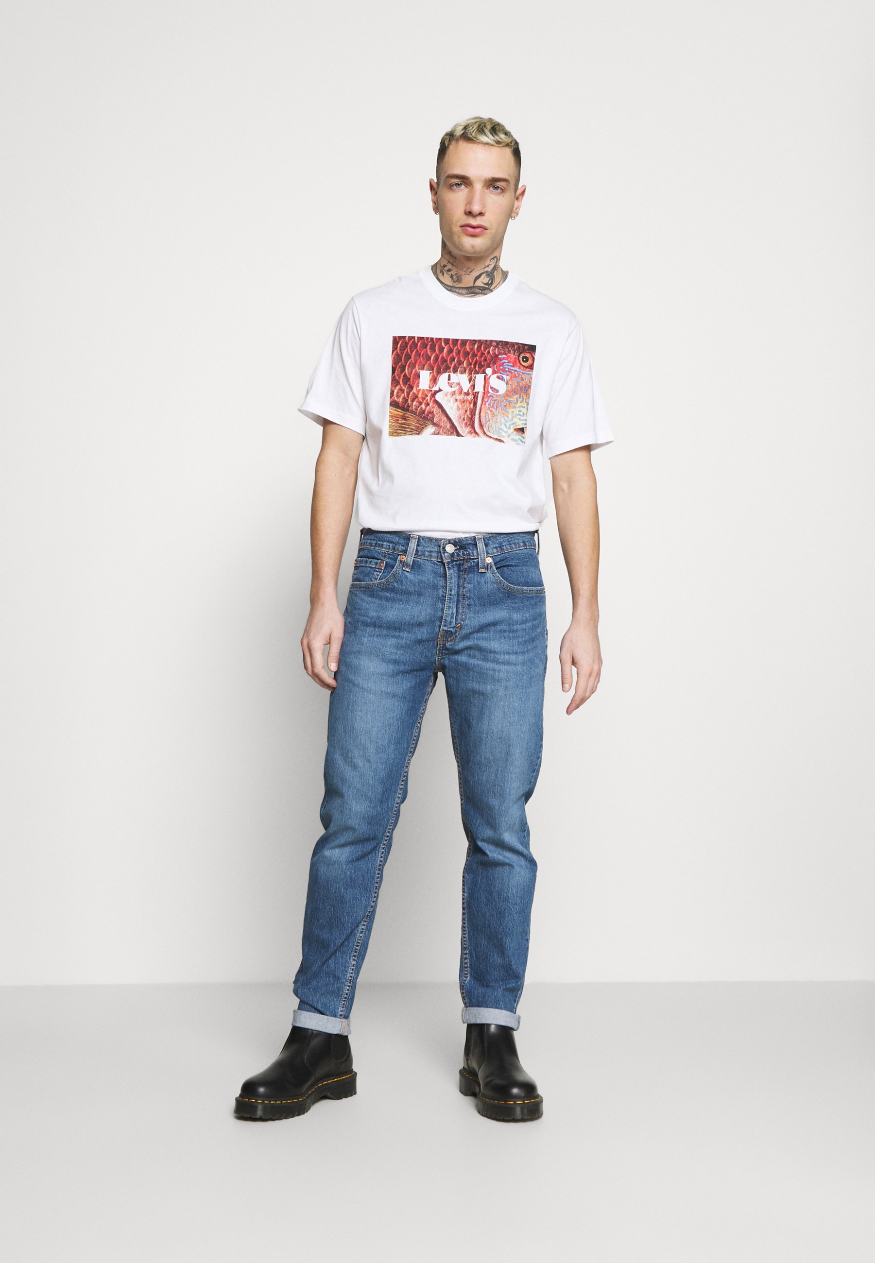 Levi's® 502™ TAPER HI BALL - Slim fit jeans - hawthorne gust/blue denim