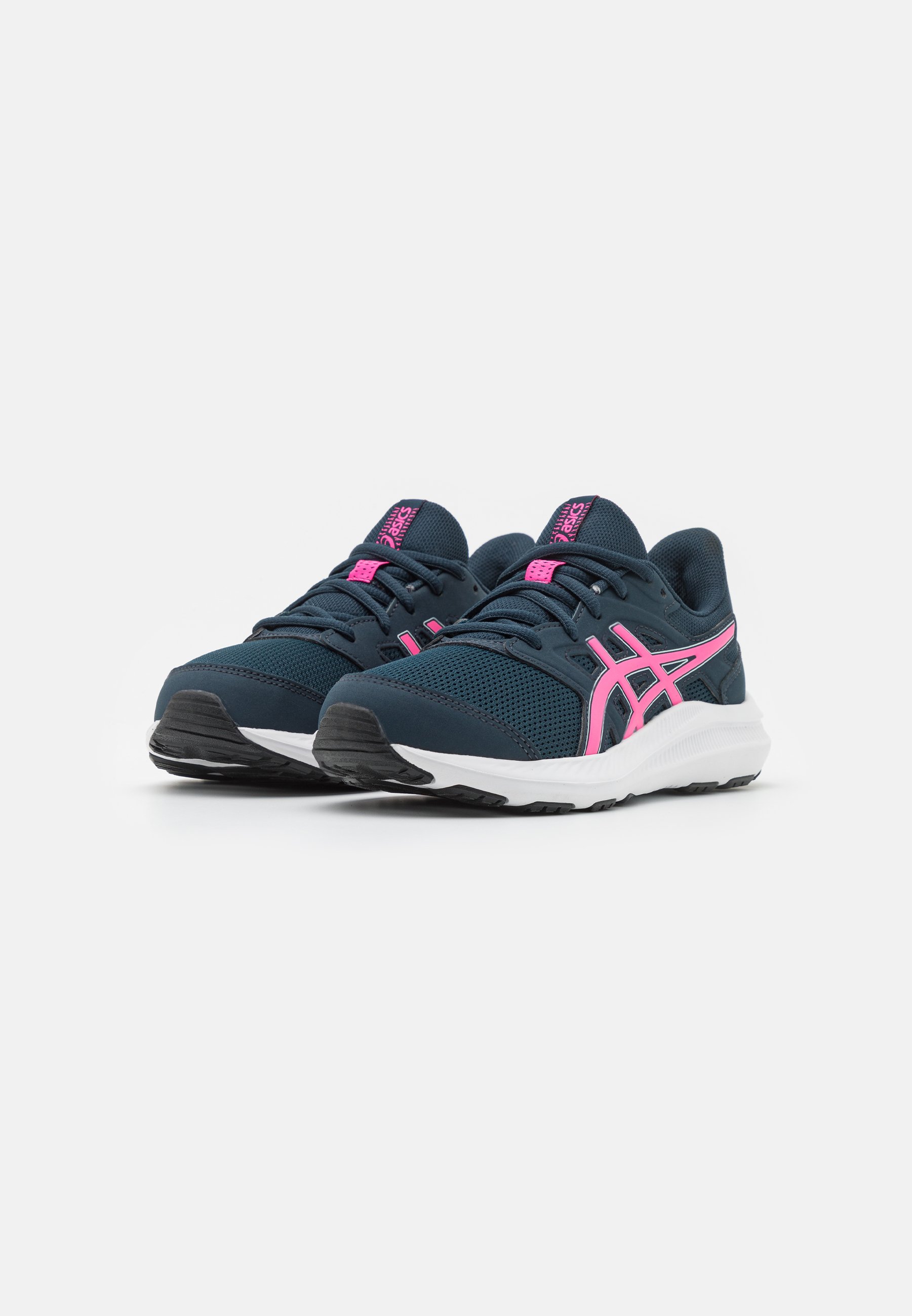 ASICS JOLT 4 UNISEX - Neutral running shoes - french blue/hot pink/blue