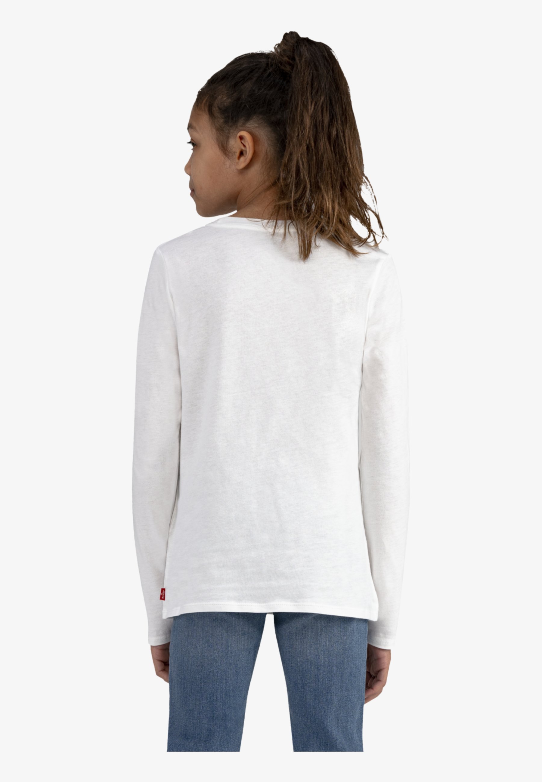 Levi's® BATWING TEE - Long sleeved top - white