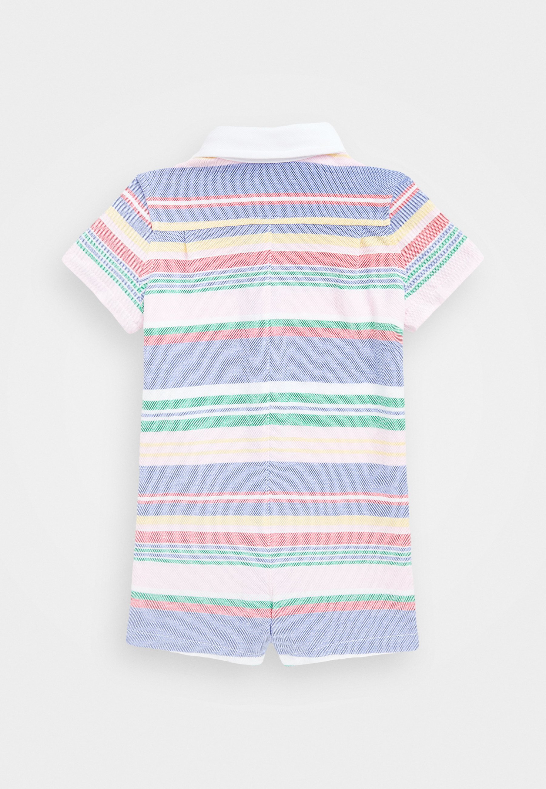 Polo Ralph Lauren RUN ON OXFRD ONE PIECE SHORTALL - Jumpsuit - green multi/green