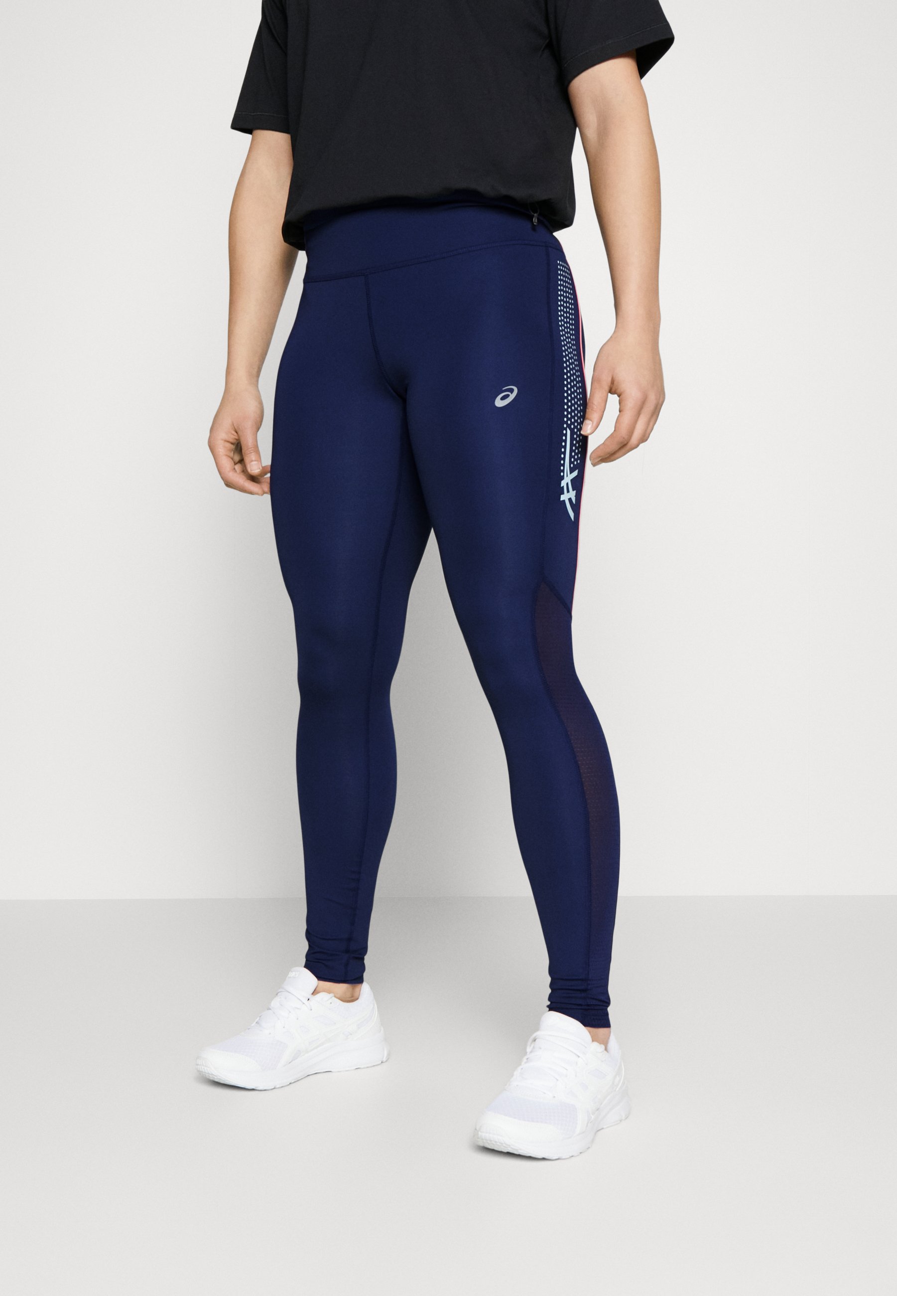 ASICS Leggings - indigo blue / fruit punch / sky/blue