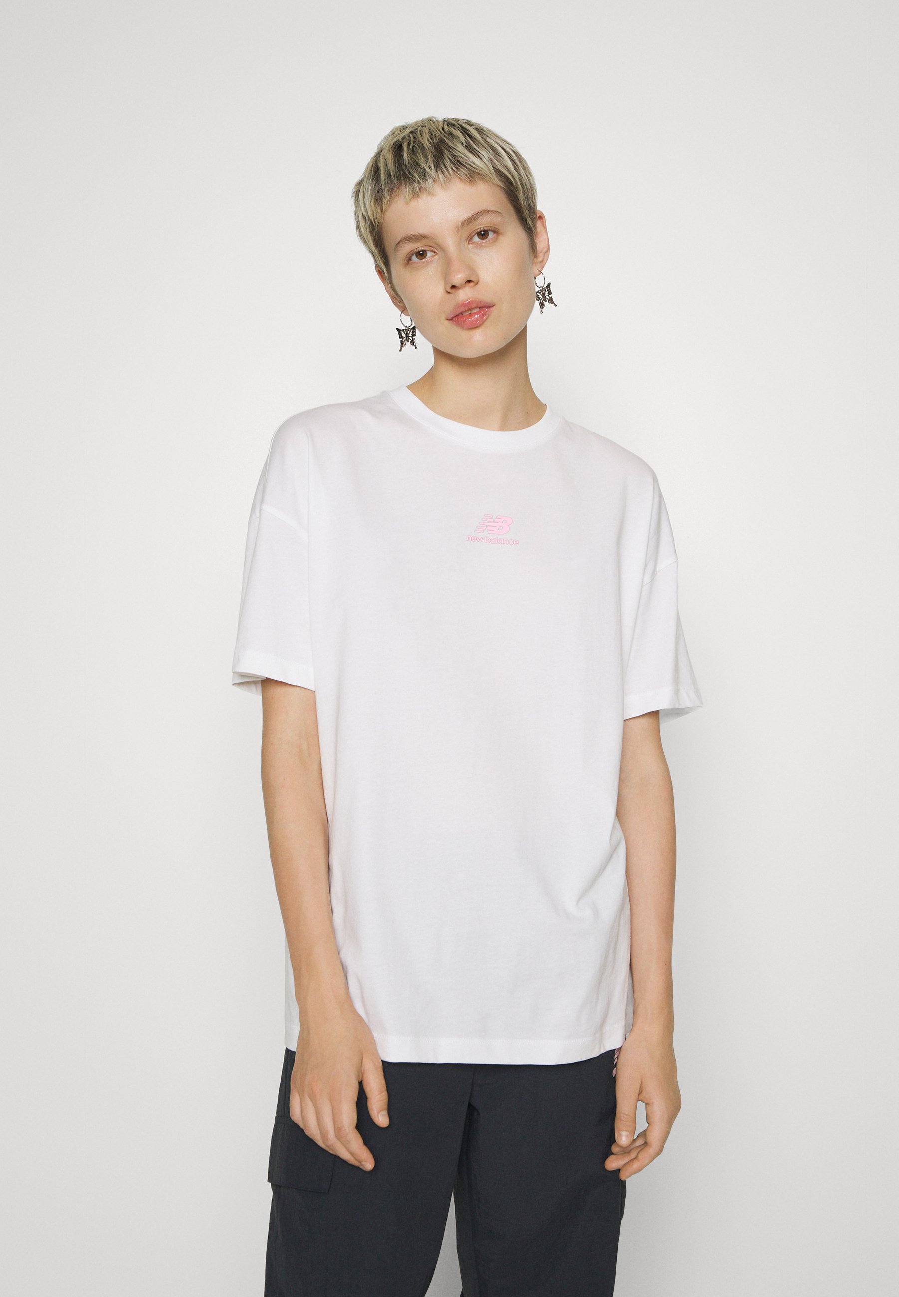 NB TEE - Print T-shirt - white