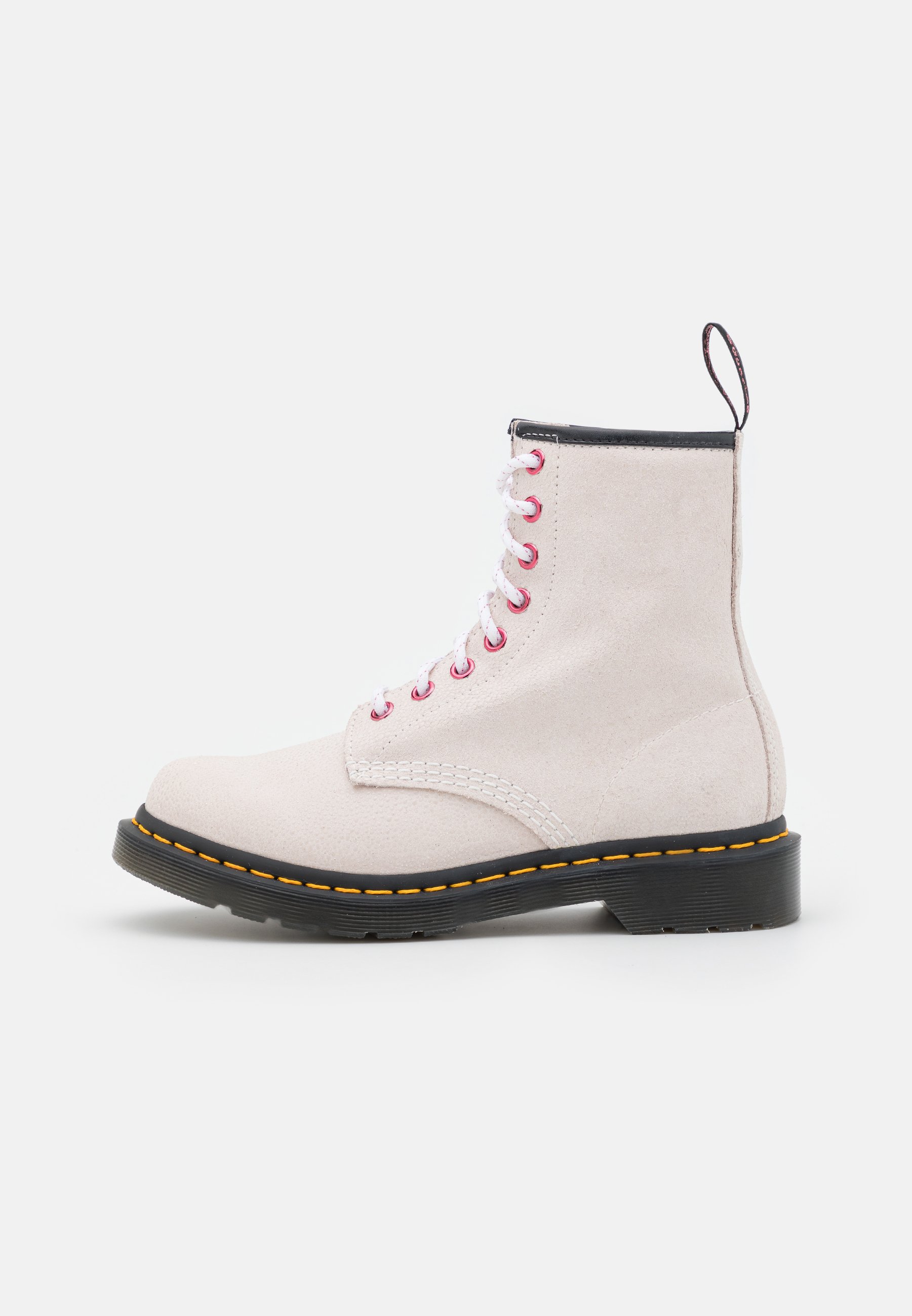 Dr. Martens 1460 - Lace-up ankle boots - white/white