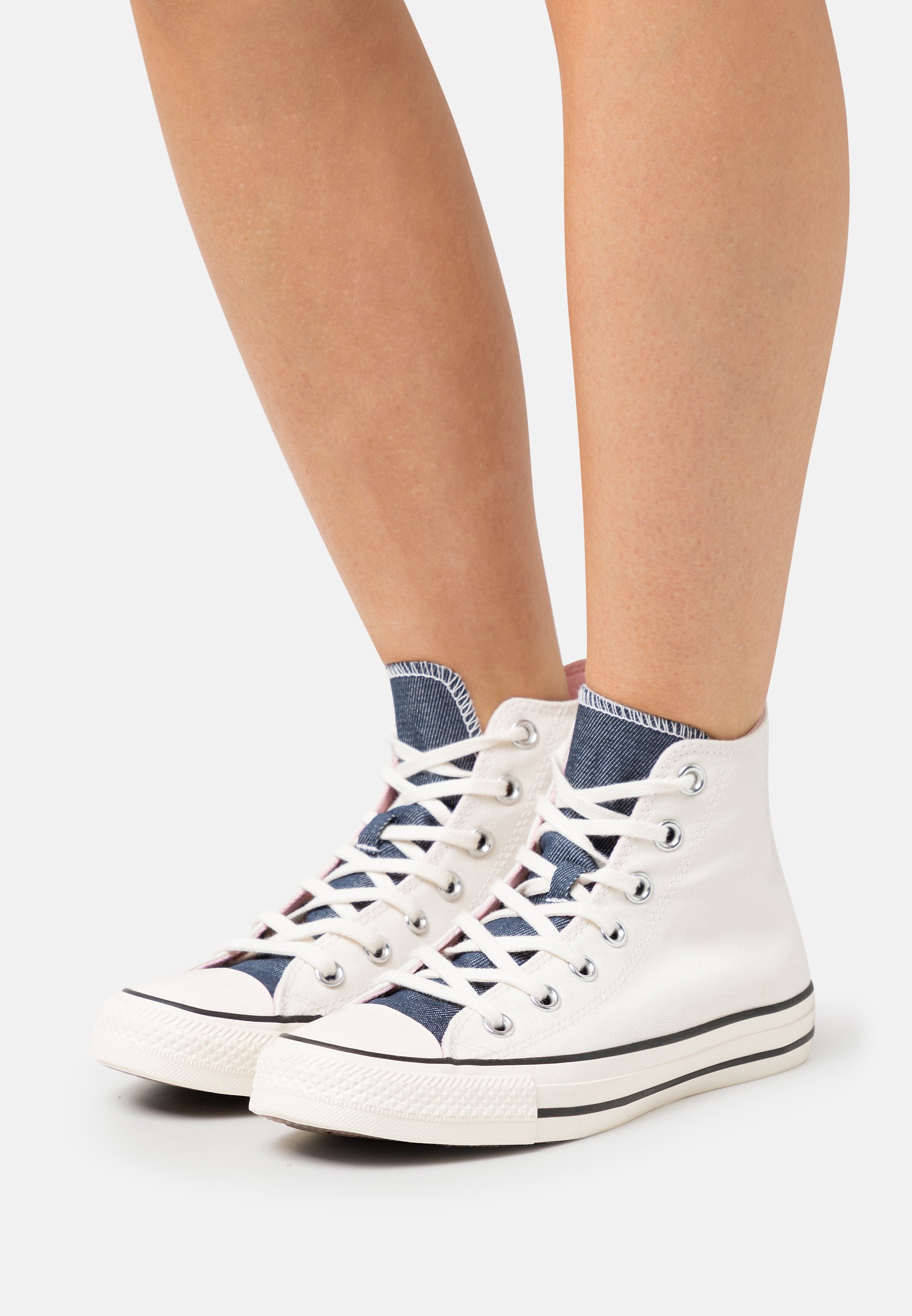 Converse CHUCK TAYLOR ALL STAR  FASHION - High-top trainers - egret/navy/summit sage/off-white