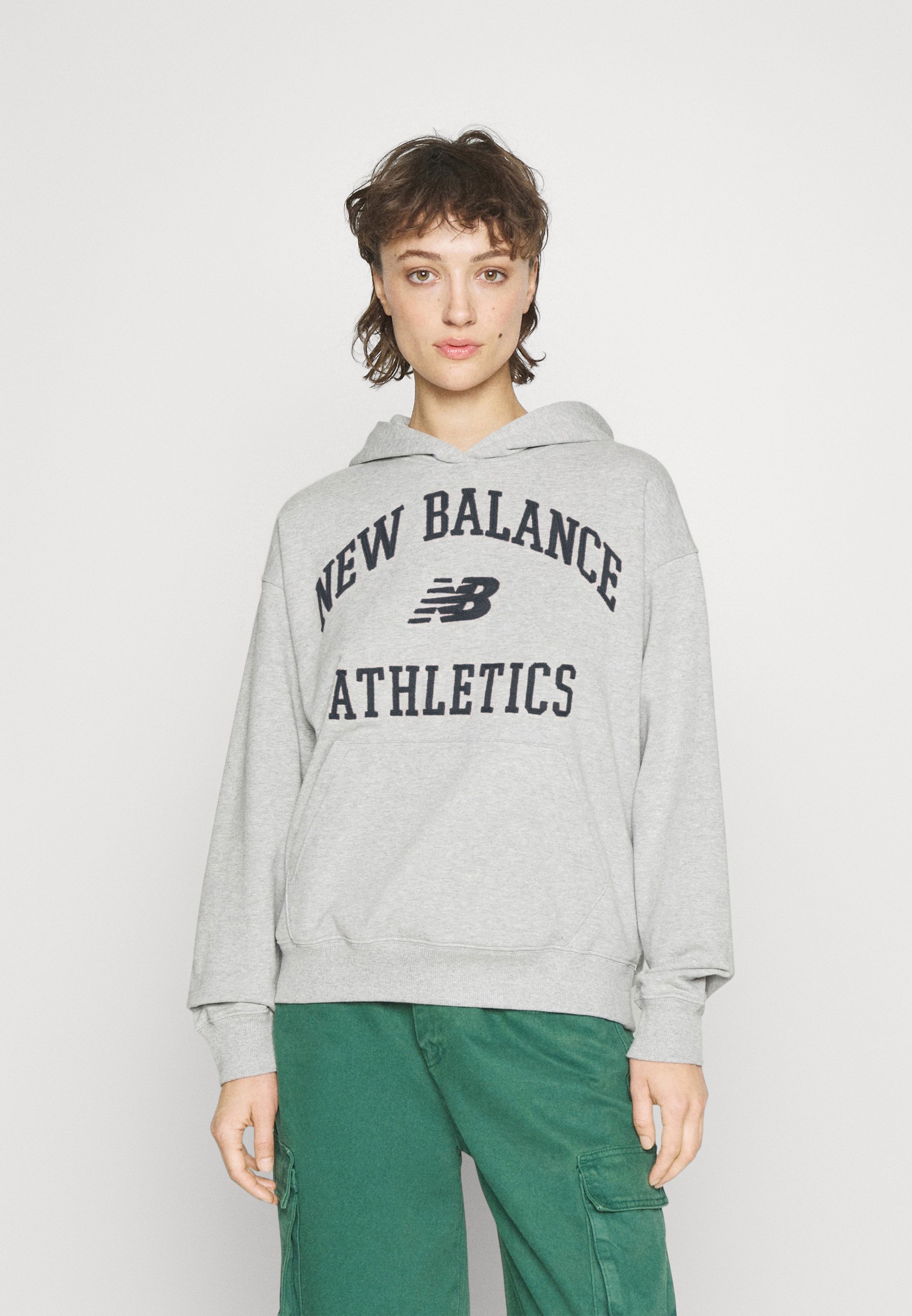 NB ATHLETICS VARSITY  - Sweatshirt - athletic grey/grey