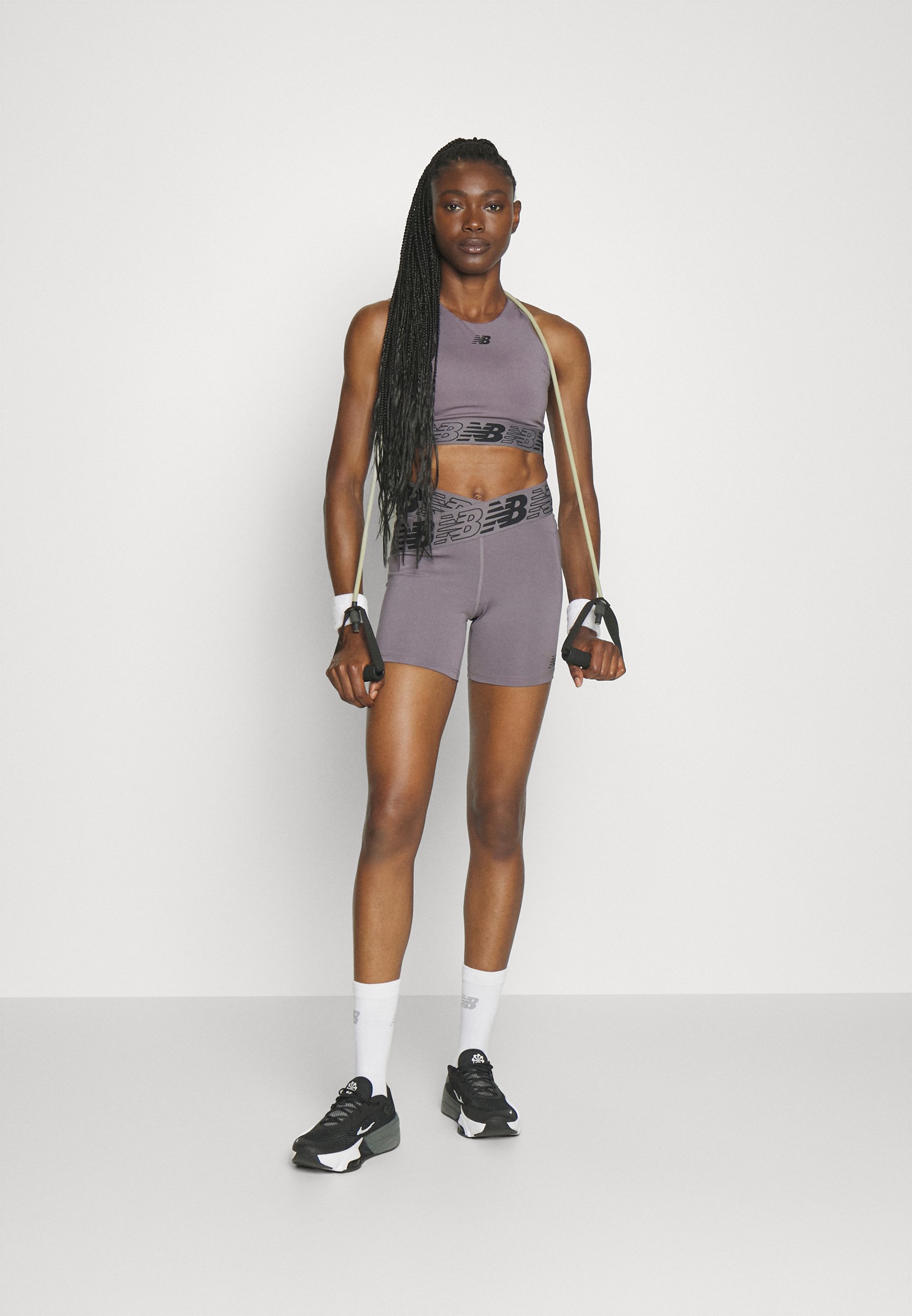 NB RELENTLESS FITTED - Leggings - zinc/grey