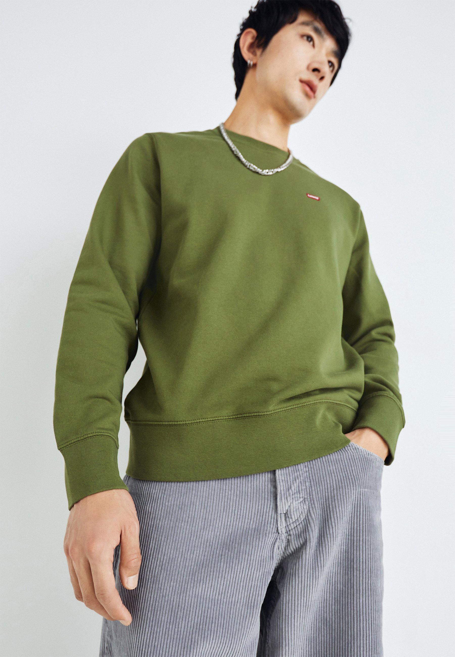 Levi's® NEW ORIGINAL CREW - Sweatshirt - sea moss/olive