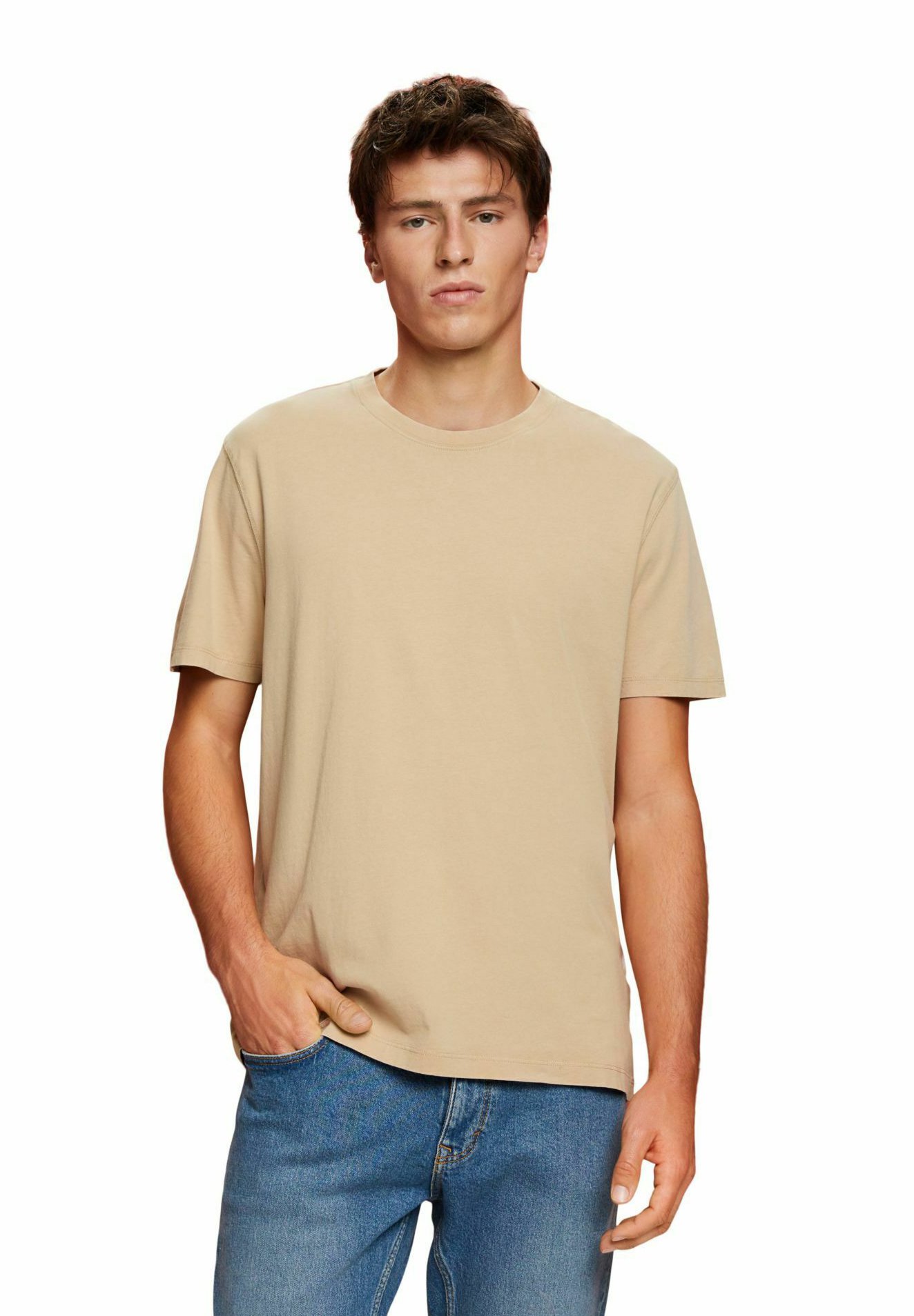 Esprit Basic T-shirt - sand