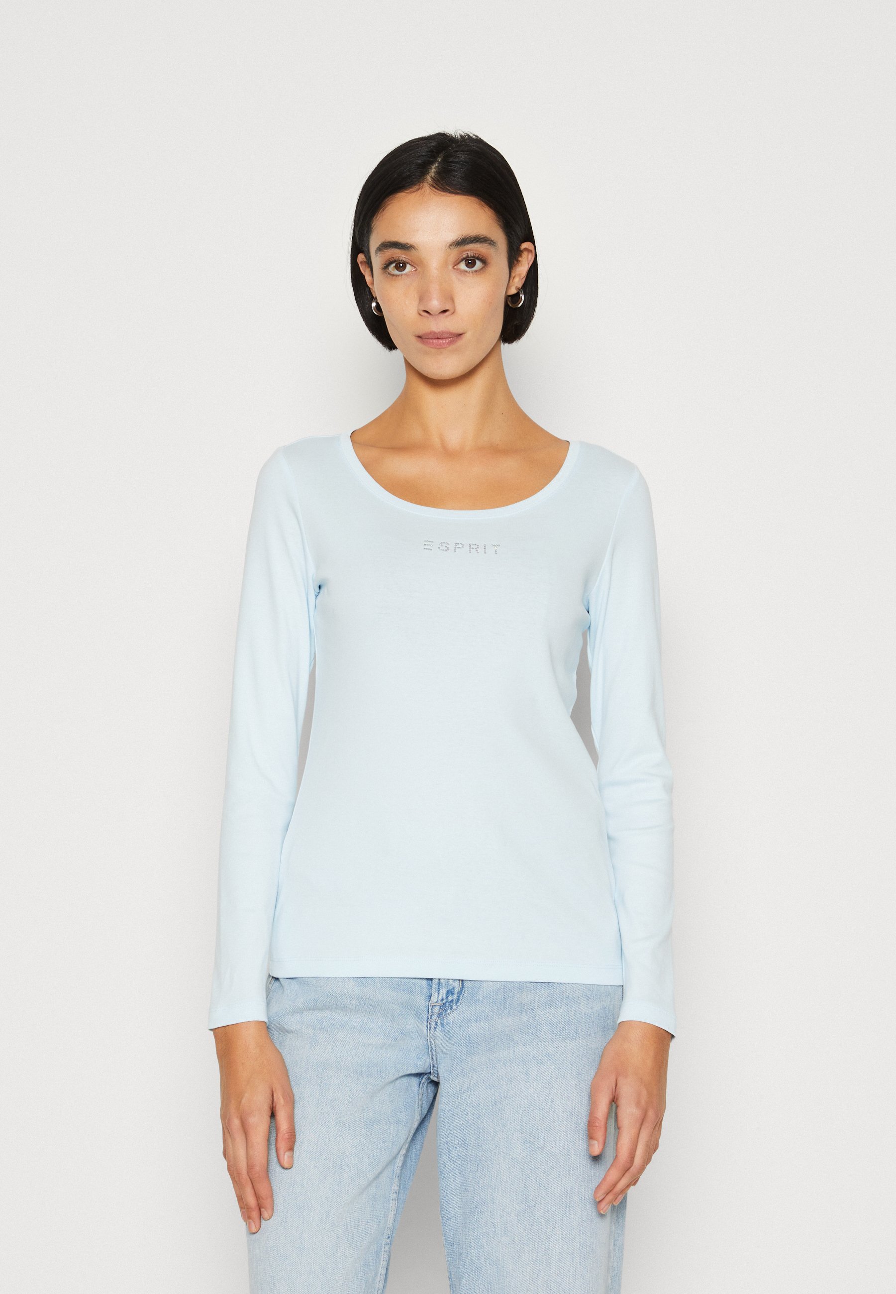 Esprit Long sleeved top - pastel blue/light blue