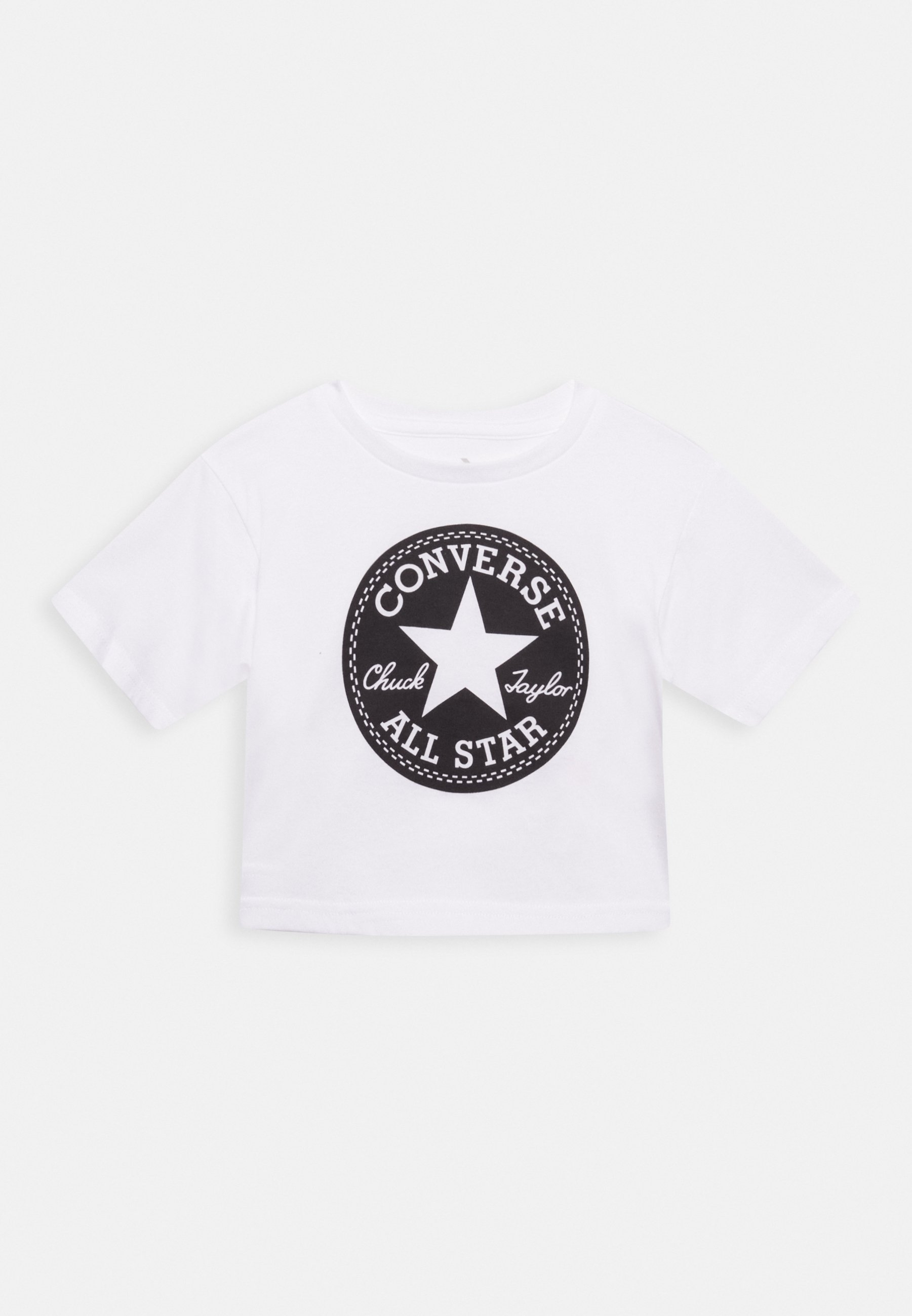 Converse SIGNATURE CHUCK PATCH BOXY TEE - Print T-shirt - white