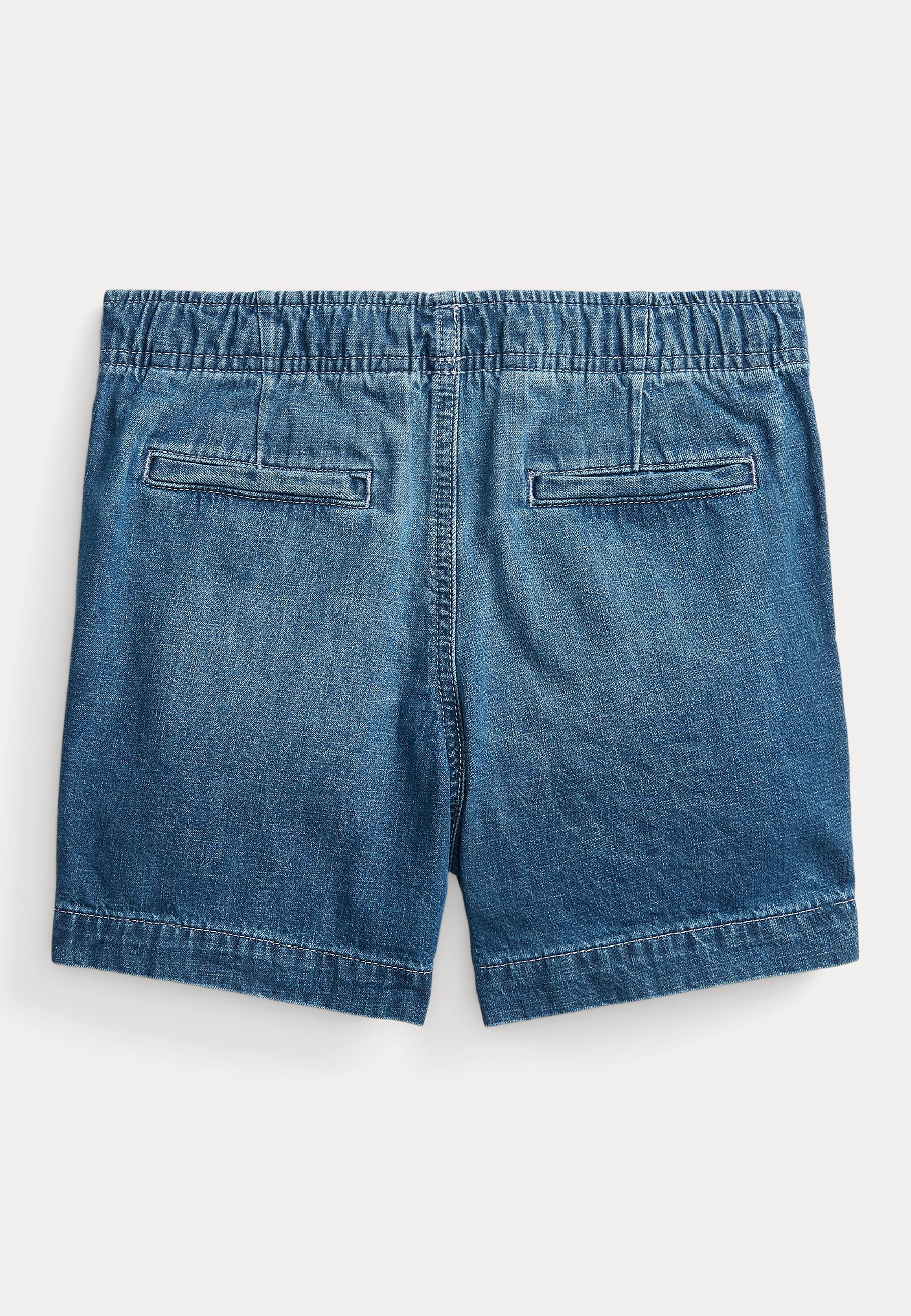 Polo Ralph Lauren PREPSTER FLAT FRONT - Denim shorts - milbrook wash/blue denim