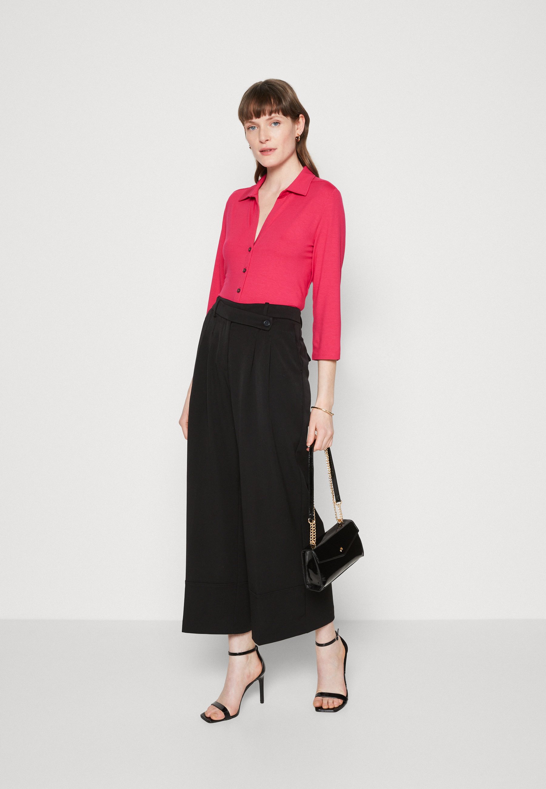 Esprit CULOTTE - Trousers - black