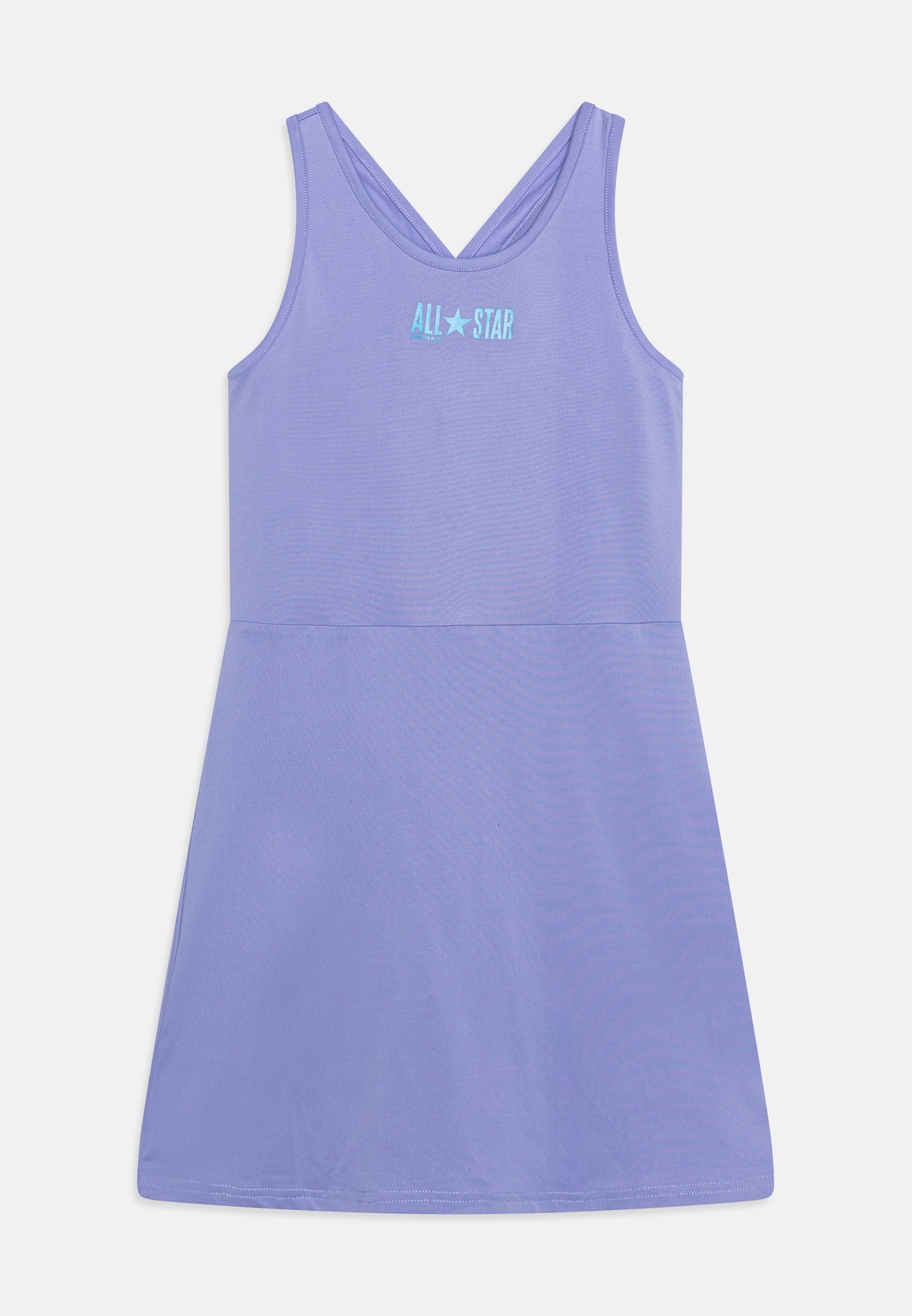 Converse ALL STAR BIKER SHORT DRESS - Jersey dress - ultraviolet/lilac