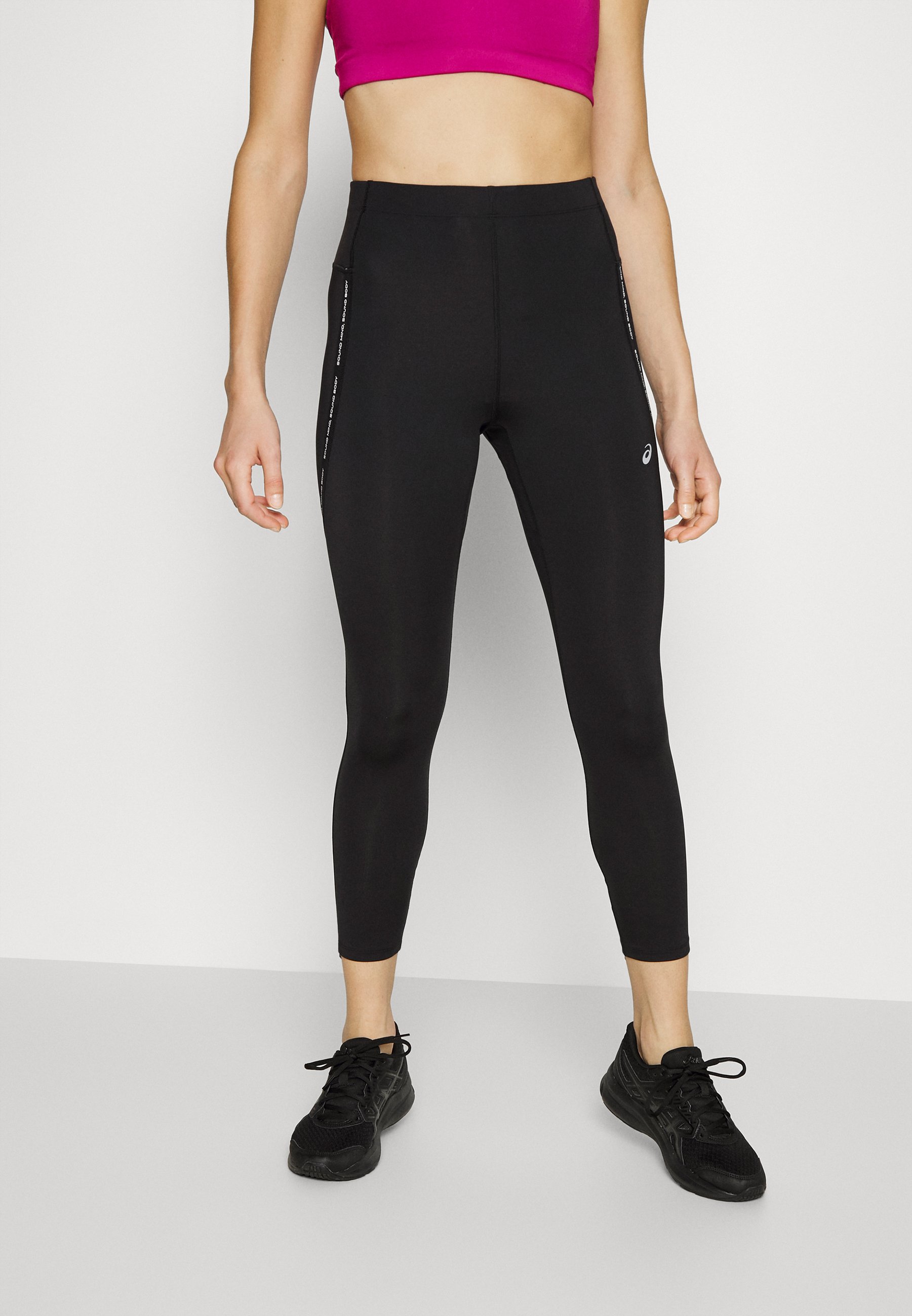 ASICS RACE HIGH WAIST - Leggings - performance black/black