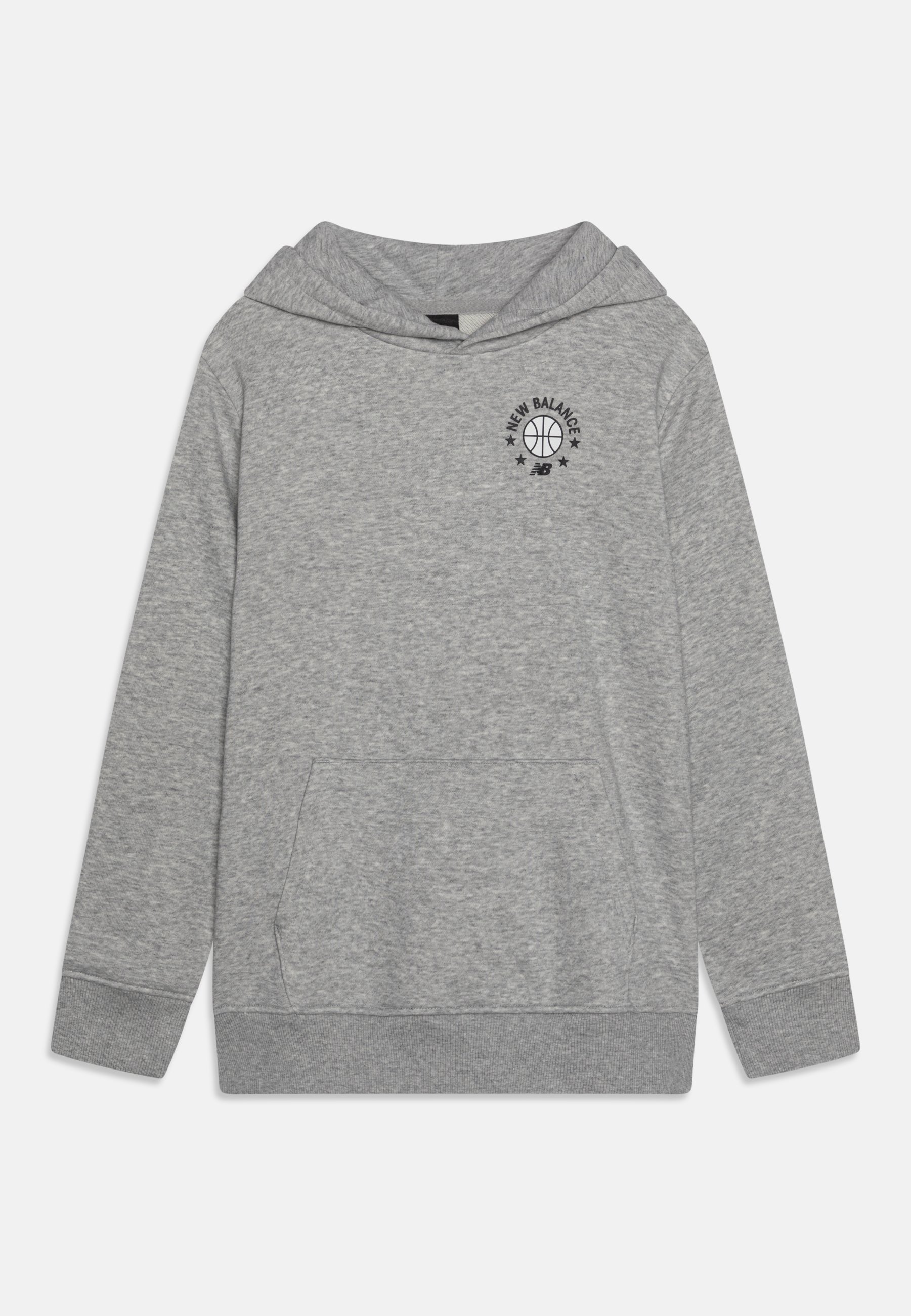 NB HOOPS ESSENTIALS HOODIE UNISEX - Hoodie - athletic grey/grey