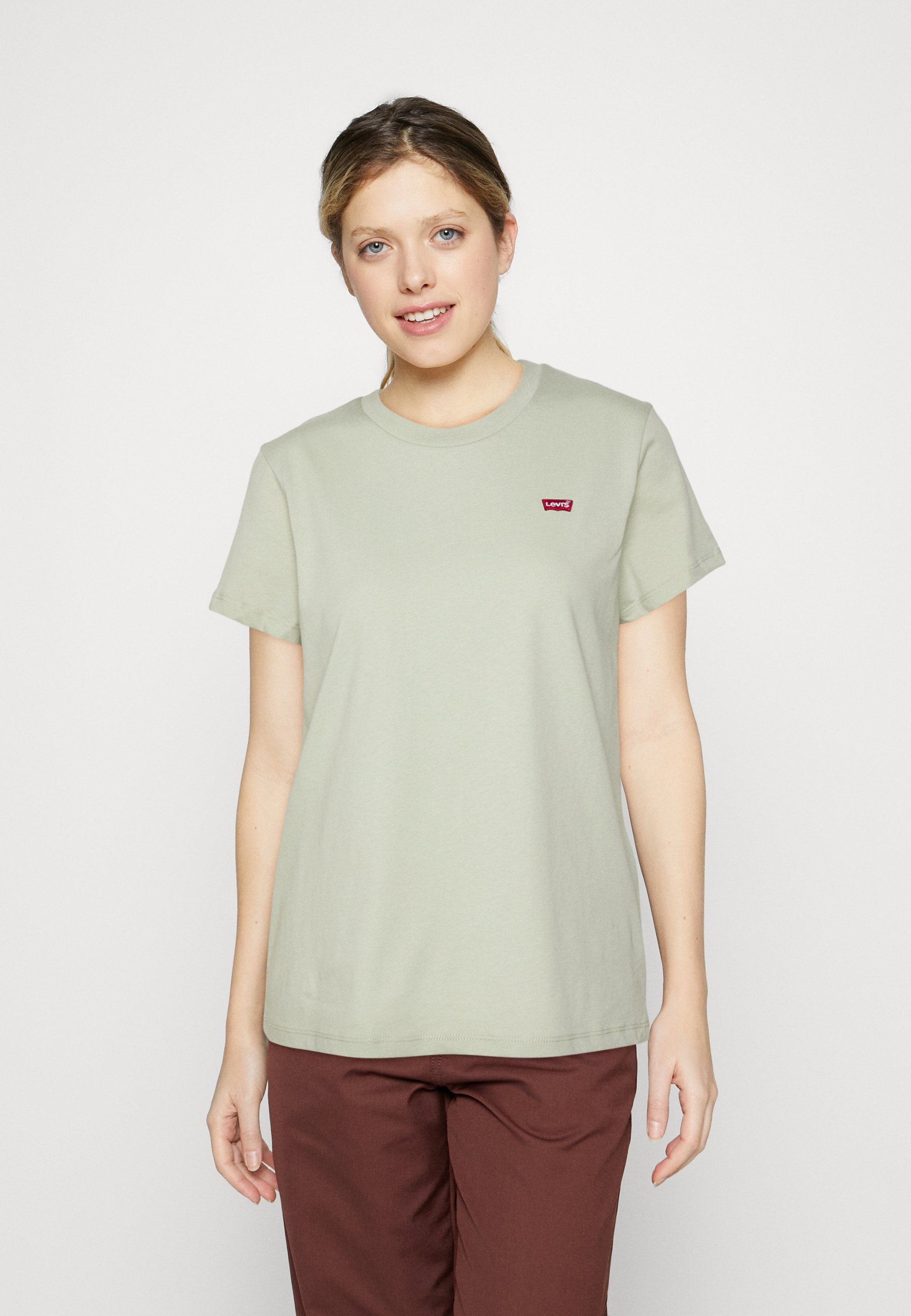 Levi's® THE PERFECT TEE - Basic T-shirt - desert sage/light green