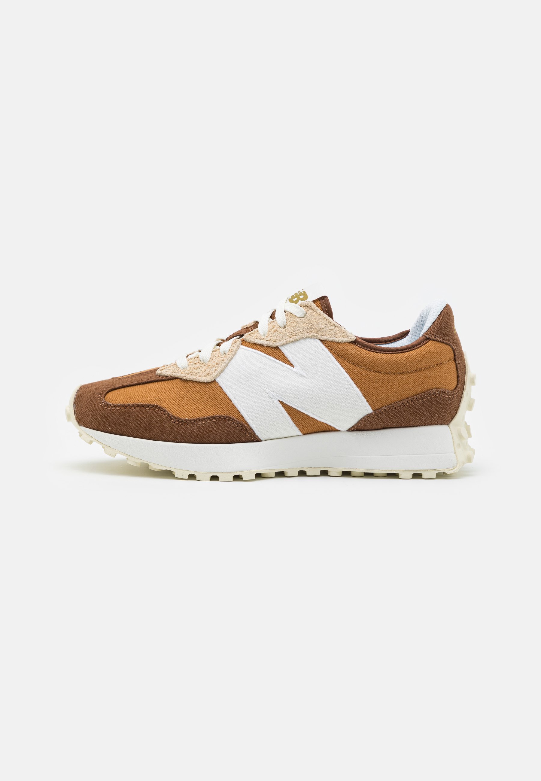 NB MS 327 UNISEX - Trainers - burnt orange/white/brown