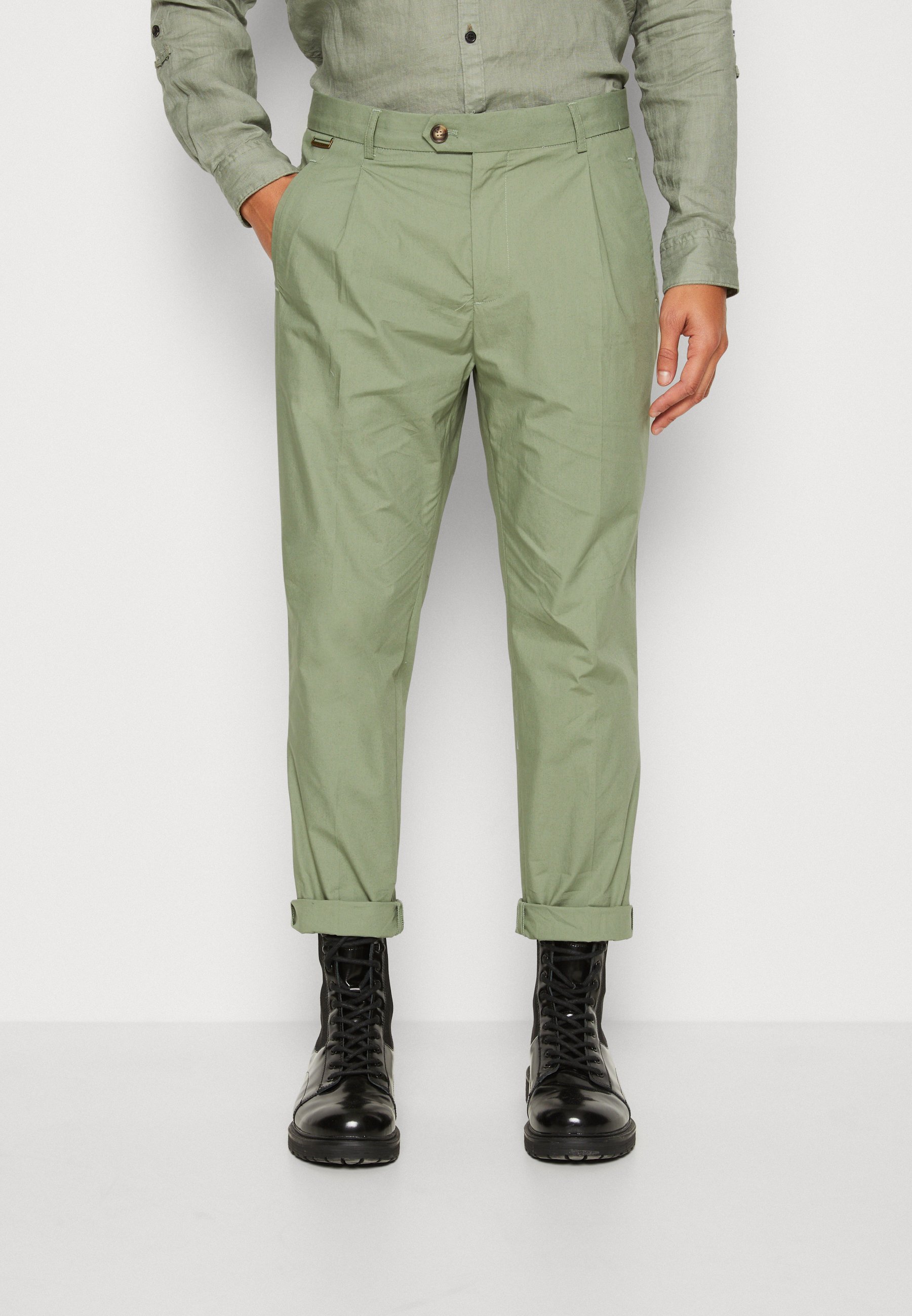 Scotch & Soda REGULAR SLIM BLAKE - Chinos - army/khaki
