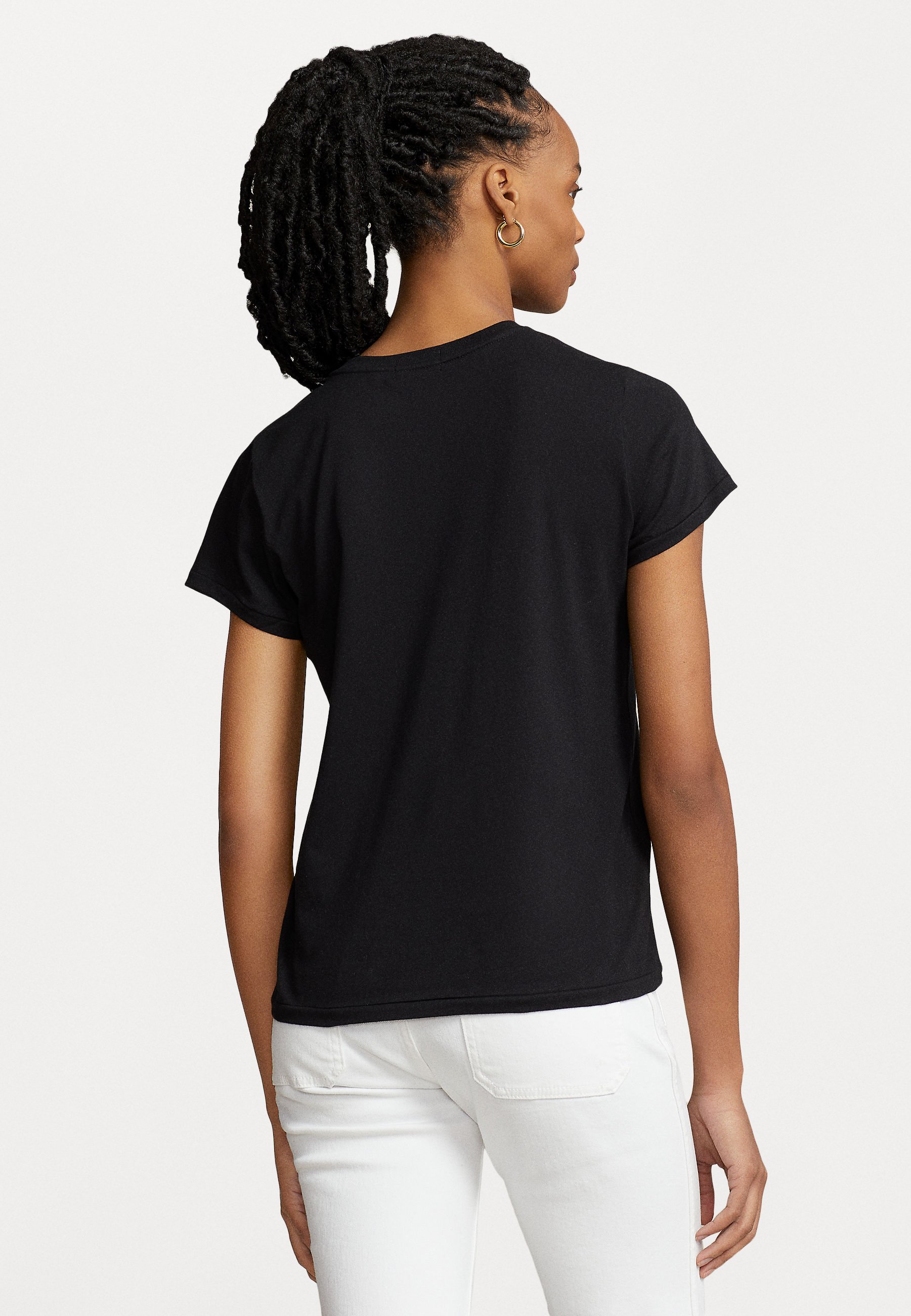 Polo Ralph Lauren SHORT SLEEVE - Basic T-shirt - black