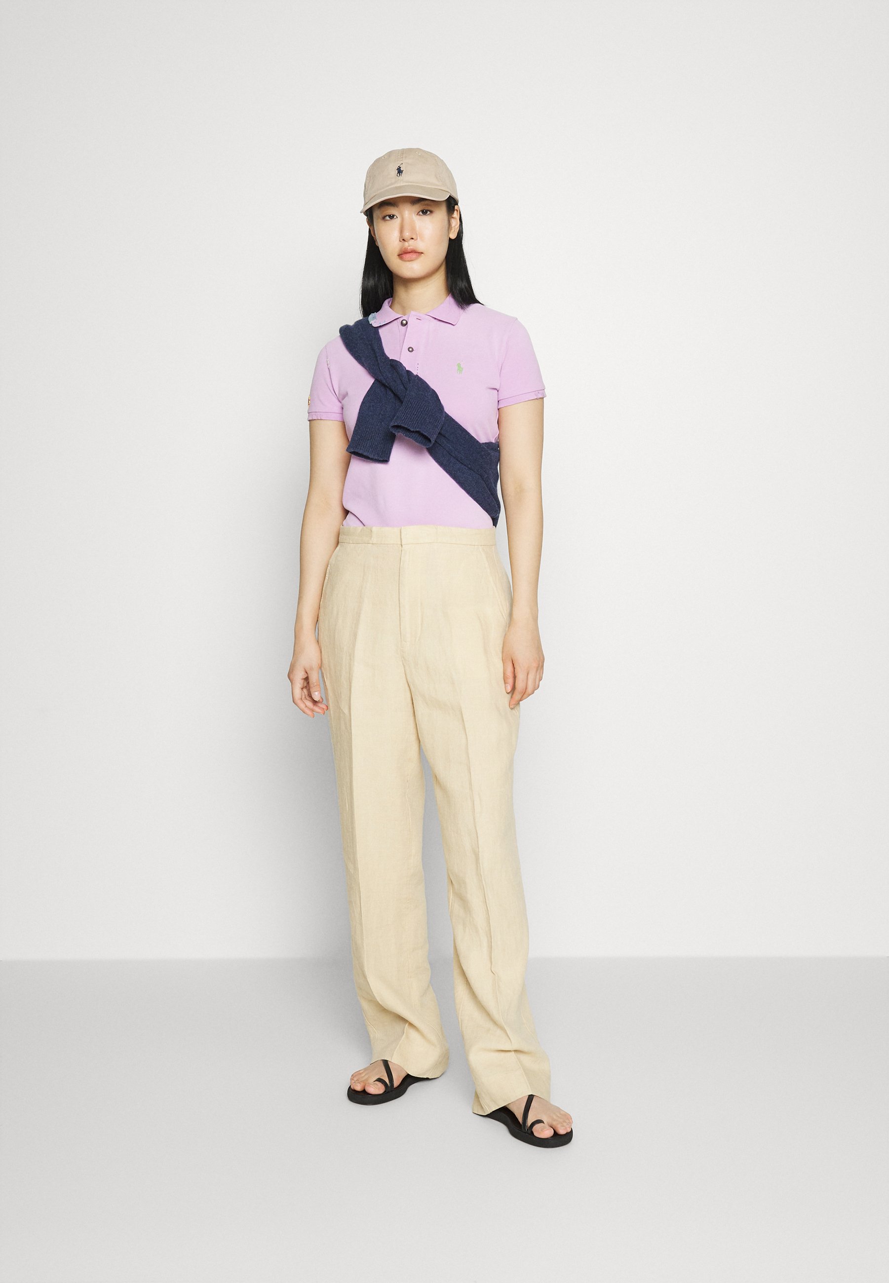 Polo Ralph Lauren MENDED POLO SHIRT - Polo shirt - soft lilac/lilac