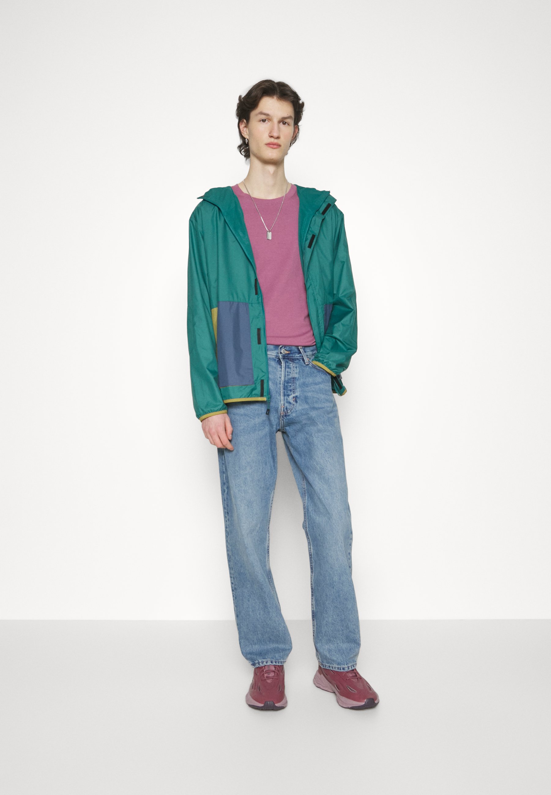 NB JACKET - Summer jacket - dark green