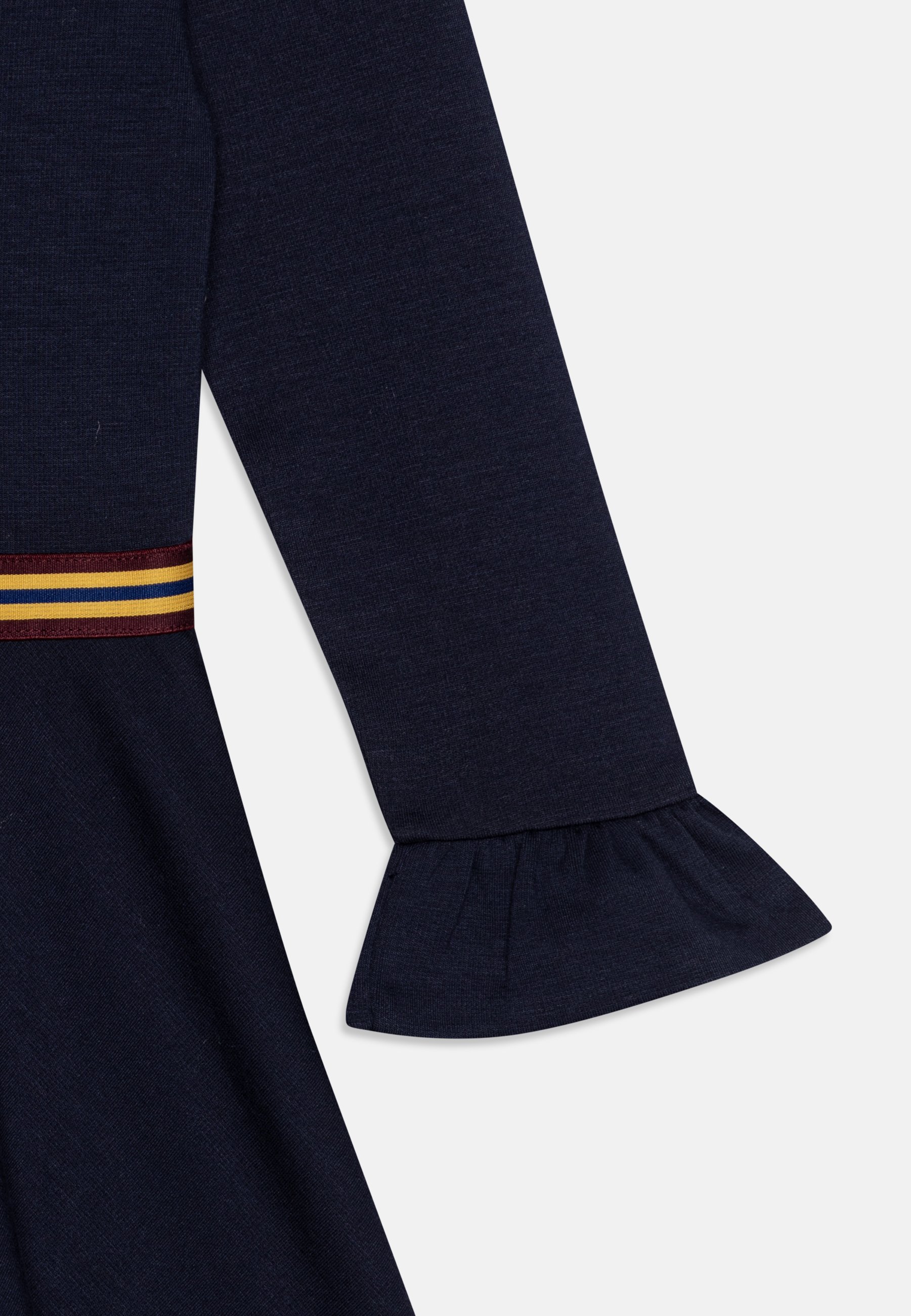 Polo Ralph Lauren RUFFLE DAY DRESS - Jersey dress - navy/dark blue